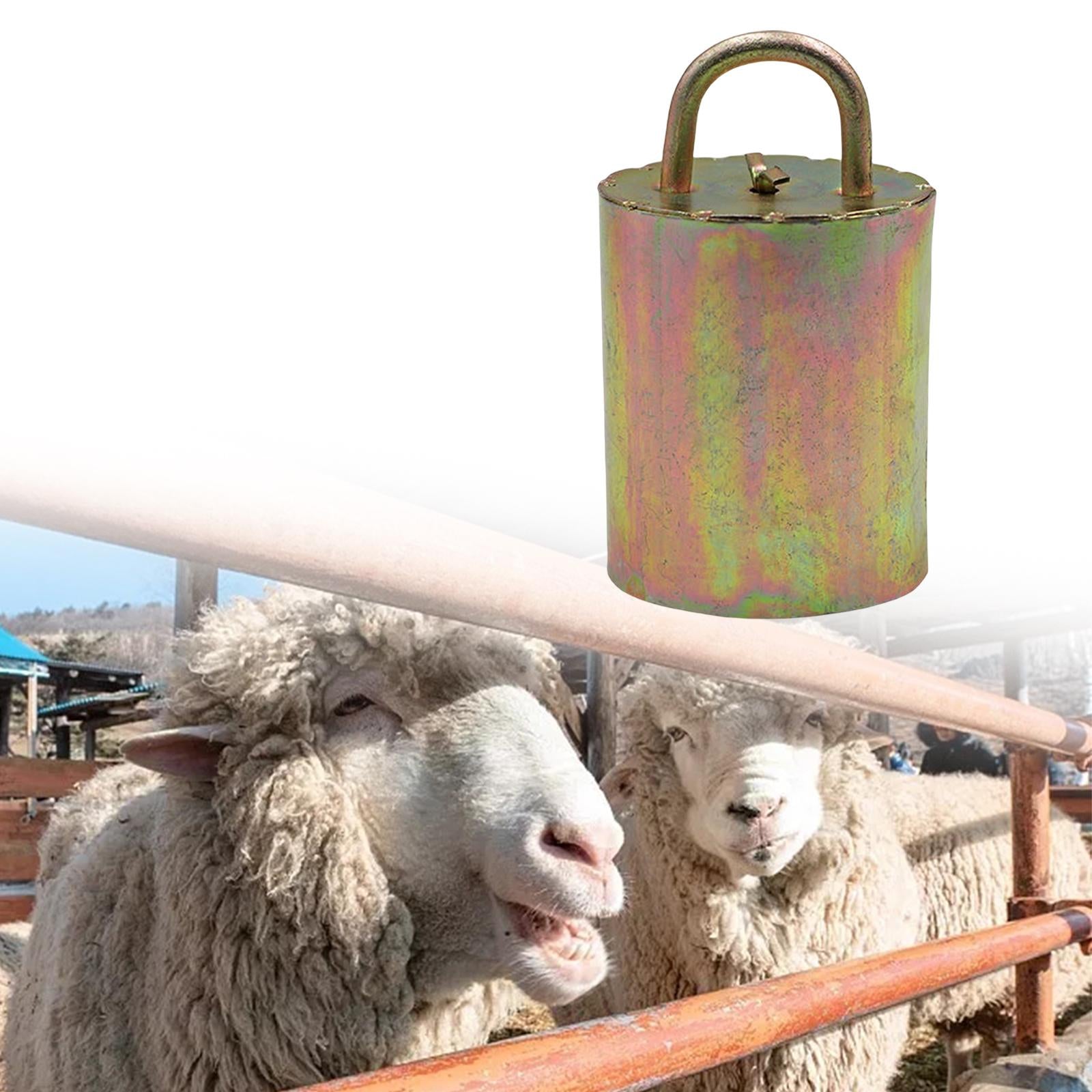 Grazing Bell Crisp Loud Bell Noisemaker Farm for Sheep Goats Accessories L