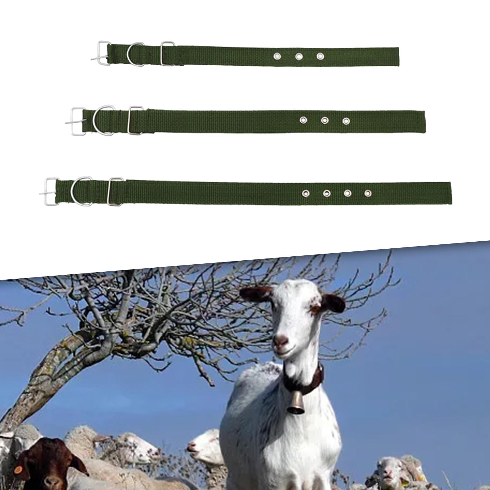 Portable Cow Neck Strap Thicken Sturdy Canvas for Farm Animal Sheep Horse 14.56in