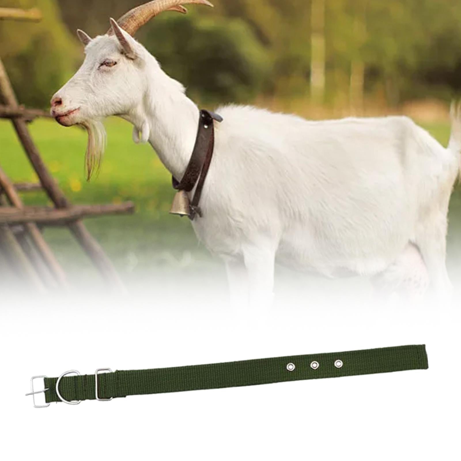 Portable Cow Neck Strap Thicken Sturdy Canvas for Farm Animal Sheep Horse 17.32in