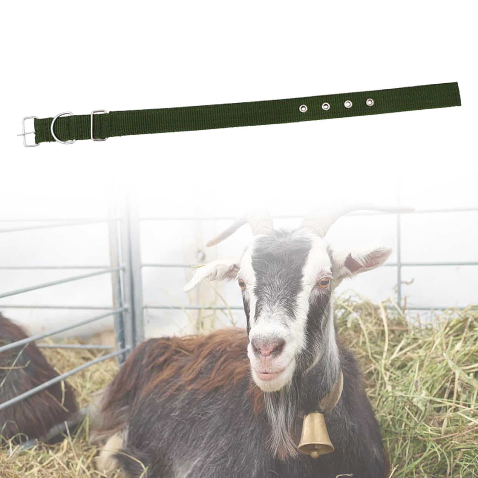 Portable Cow Neck Strap Thicken Sturdy Canvas for Farm Animal Sheep Horse 20in