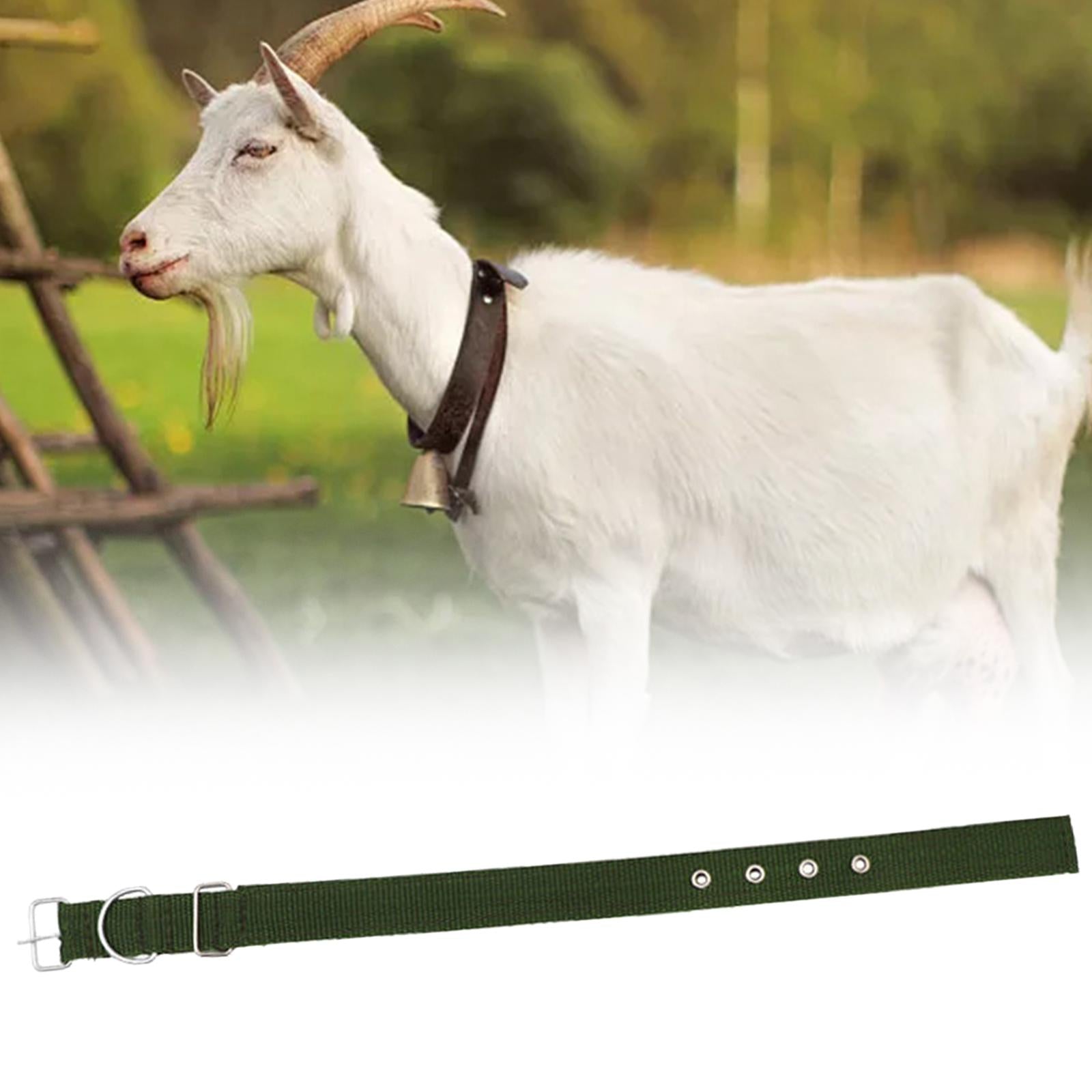 Portable Cow Neck Strap Thicken Sturdy Canvas for Farm Animal Sheep Horse 20in