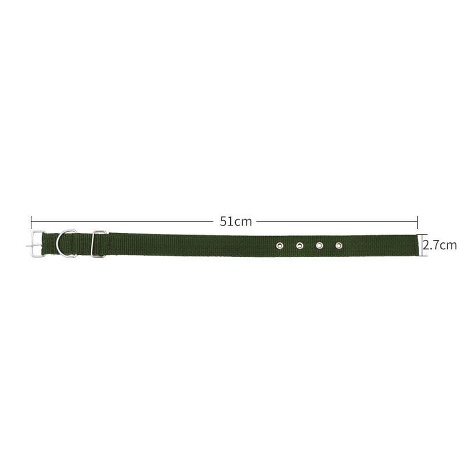 Portable Cow Neck Strap Thicken Sturdy Canvas for Farm Animal Sheep Horse 20in