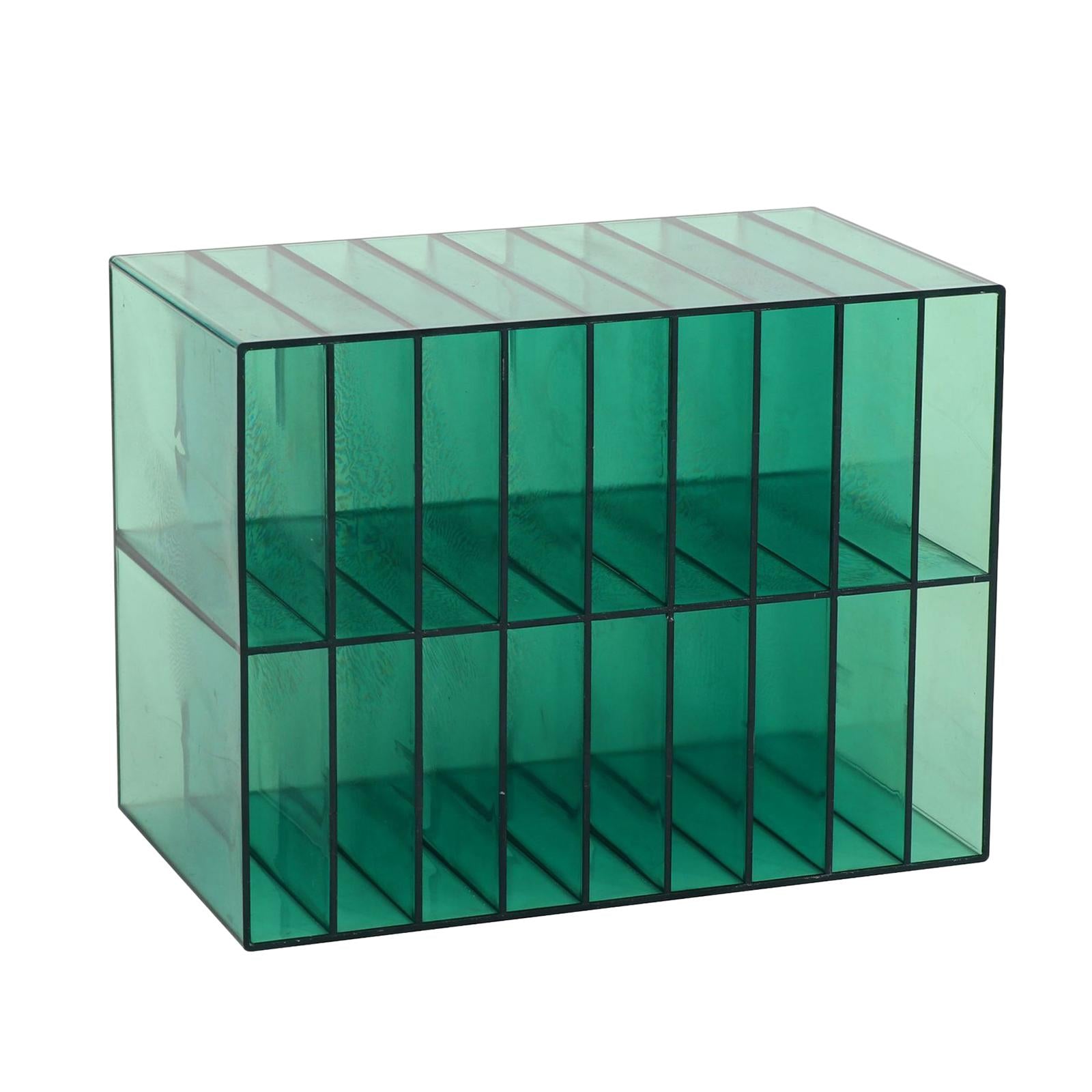 Multifunctional Marker Holder 18 Compartments for Vanity Countertop Bedroom Green