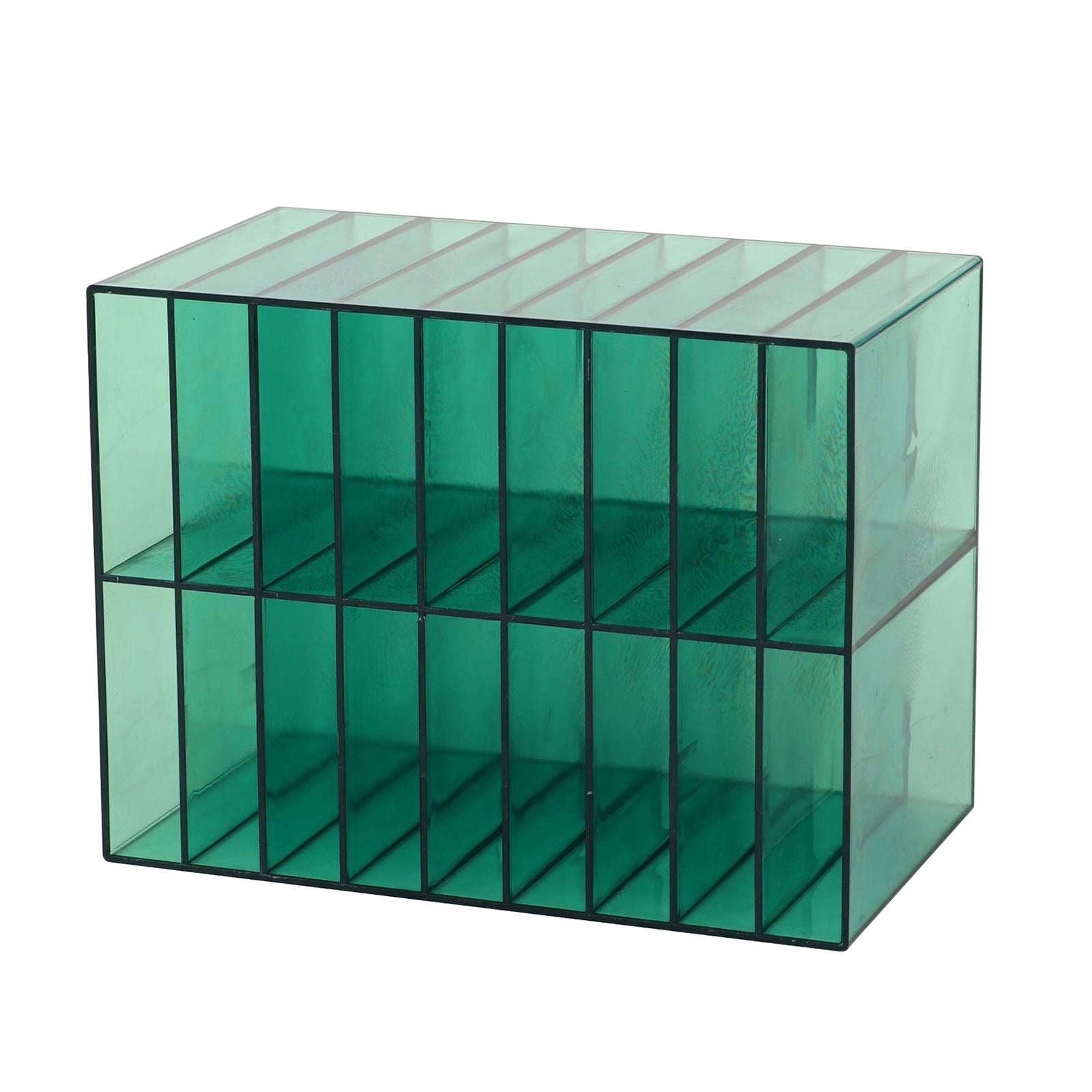 Multifunctional Marker Holder 18 Compartments for Vanity Countertop Bedroom Green