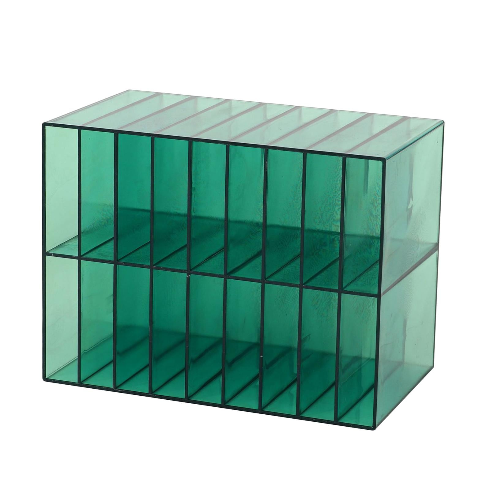 Multifunctional Marker Holder 18 Compartments for Vanity Countertop Bedroom Green