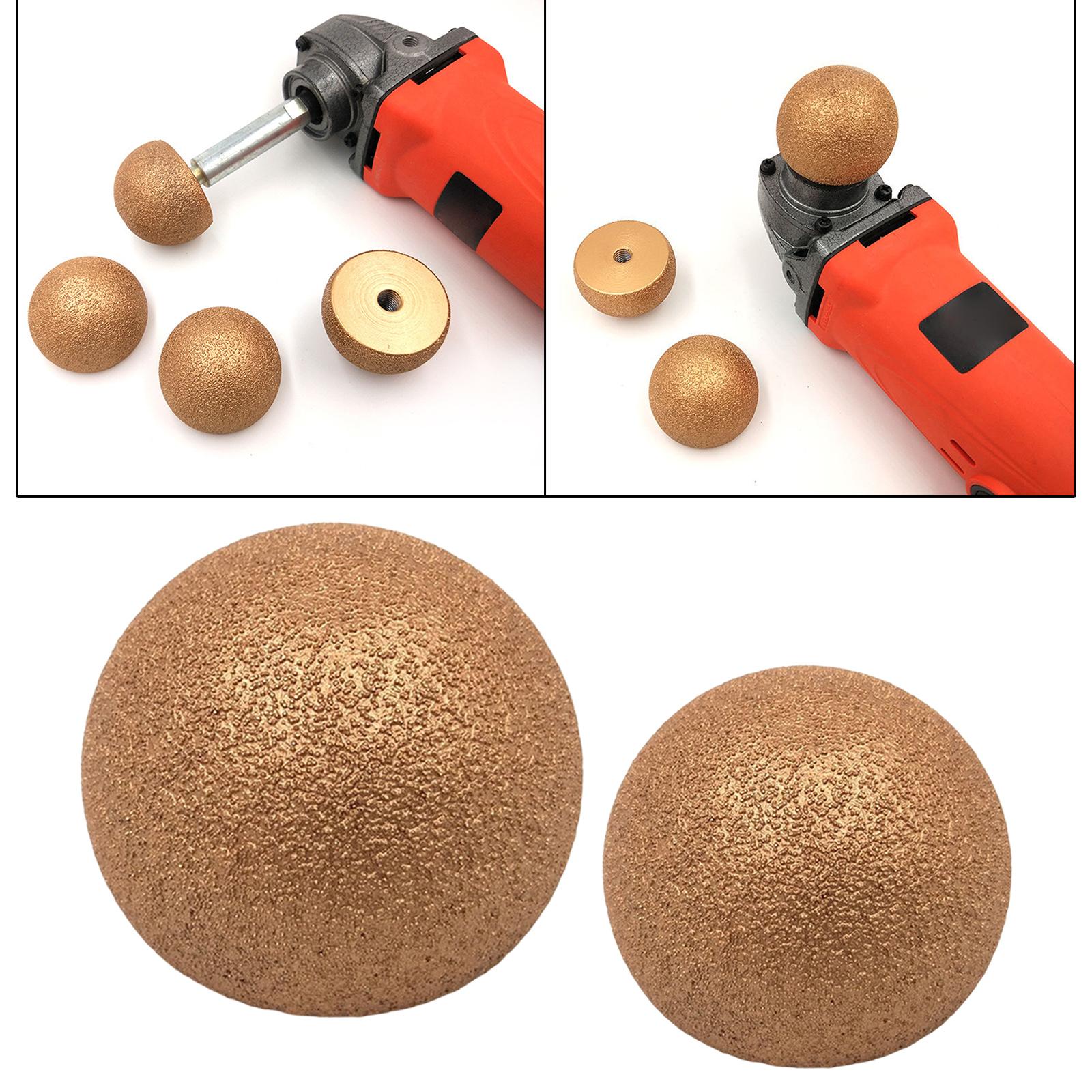 Grinding Head Wear Resistance Hand Tool Parts for Marble Pebble M10x50