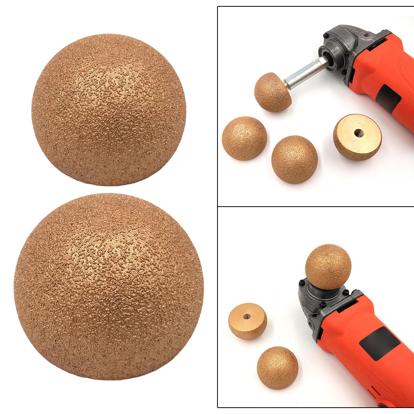 Grinding Head Wear Resistance Hand Tool Parts for Marble Pebble M10x50