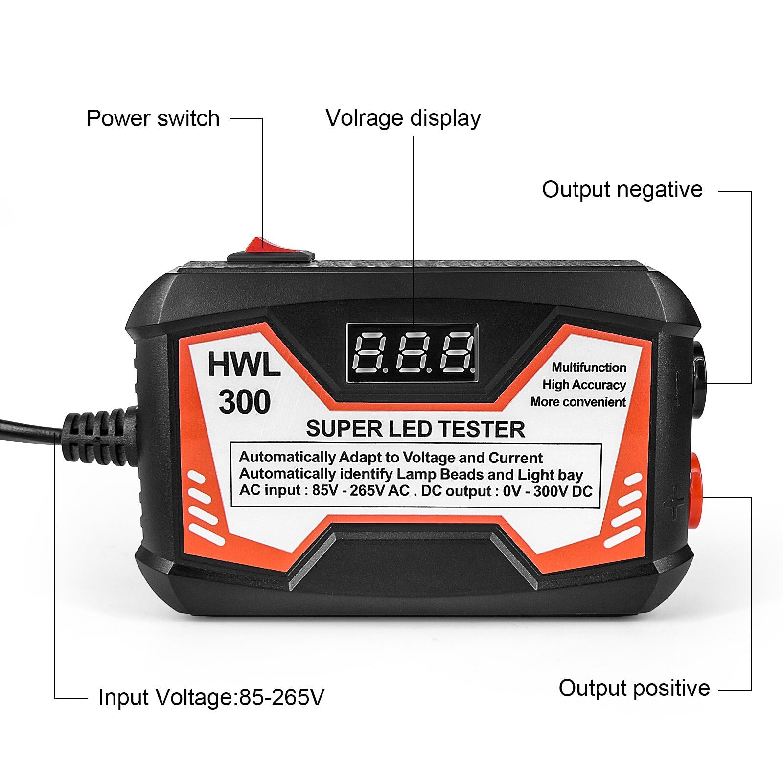LED Backlight Tester with Voltage Display Backlight Tester Multifunctional