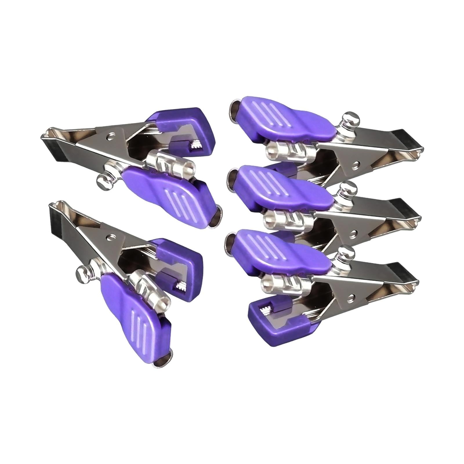 5x Reusable Pet Ecg Alligator Clip Veterinary Ecg Clip for Pets Dog
