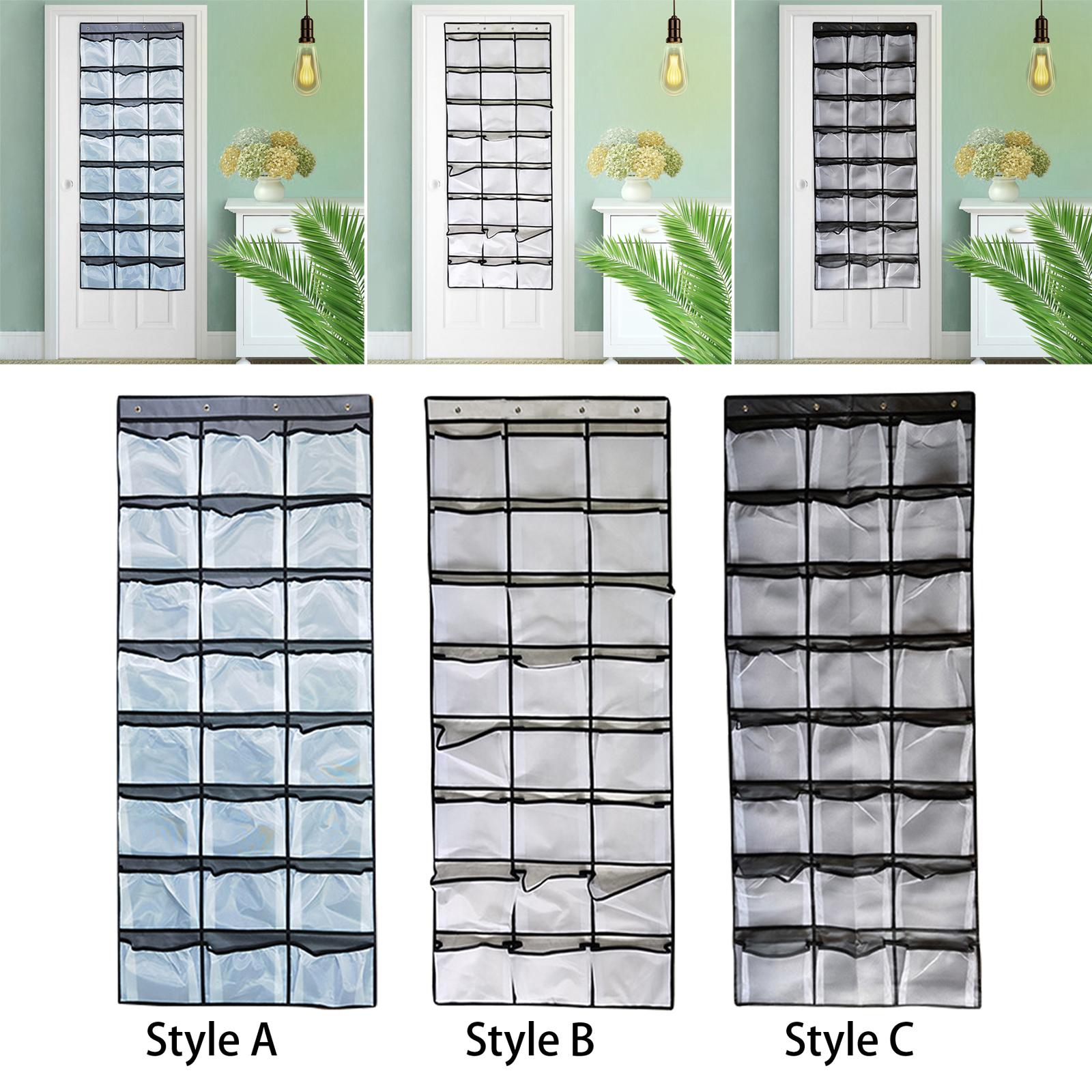 Over The Door Shoe Organizer Rack Folding Multifunctional Bedroom Closet Style A