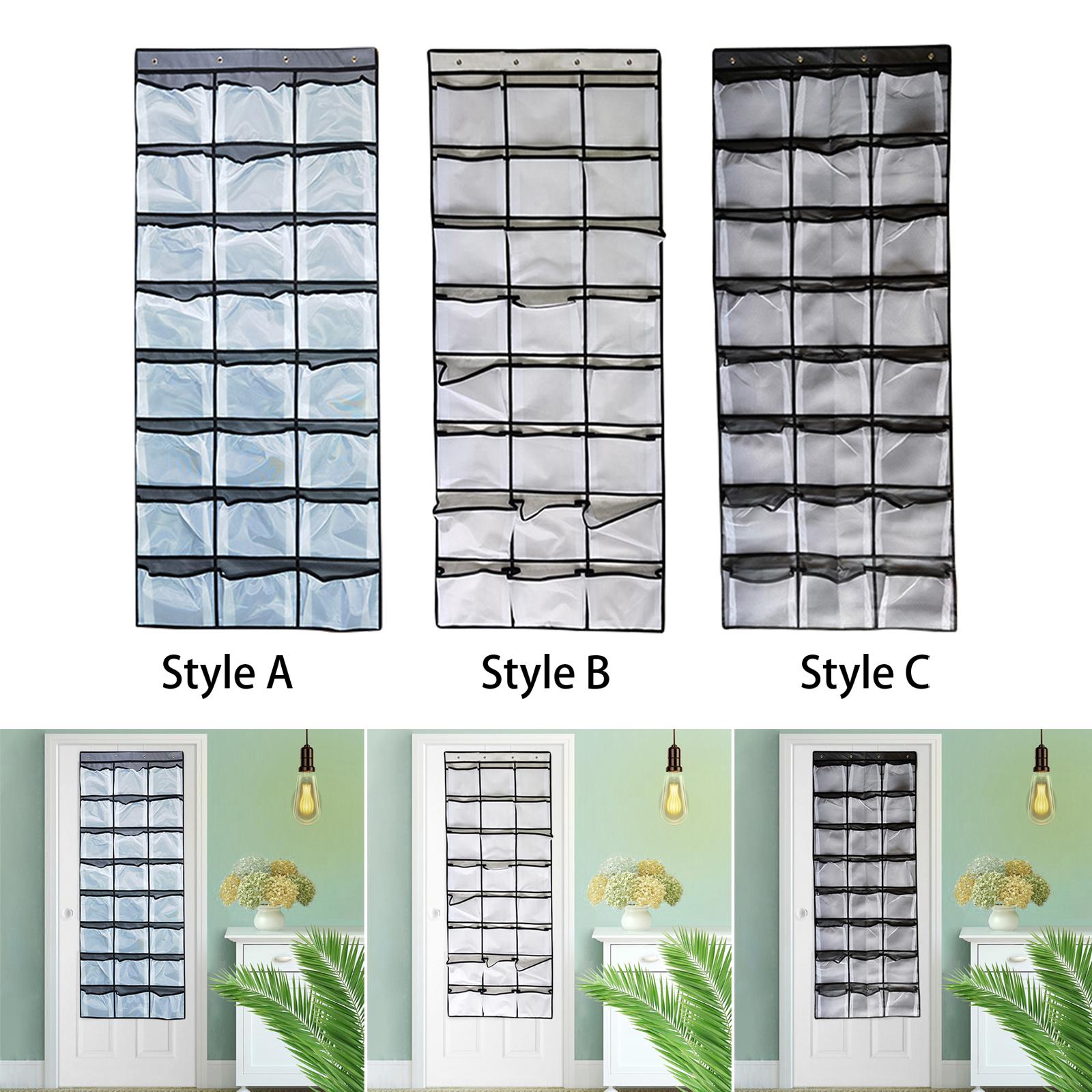 Over The Door Shoe Organizer Rack Folding Multifunctional Bedroom Closet Style A