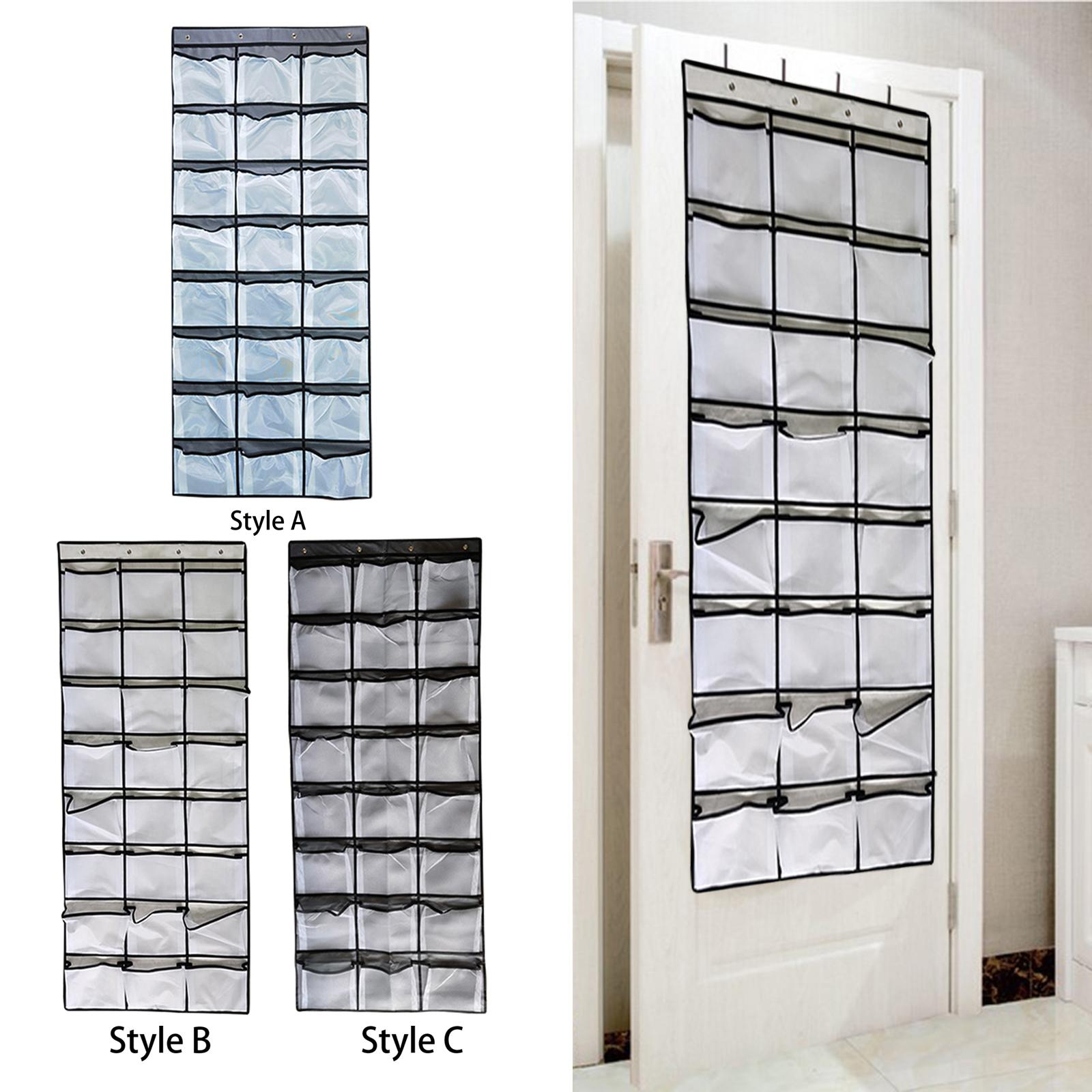 Over The Door Shoe Organizer Rack Folding Multifunctional Bedroom Closet Style A