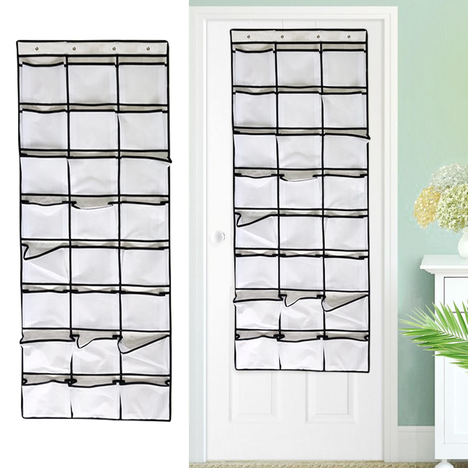 Over The Door Shoe Organizer Rack Folding Multifunctional Bedroom Closet Style B