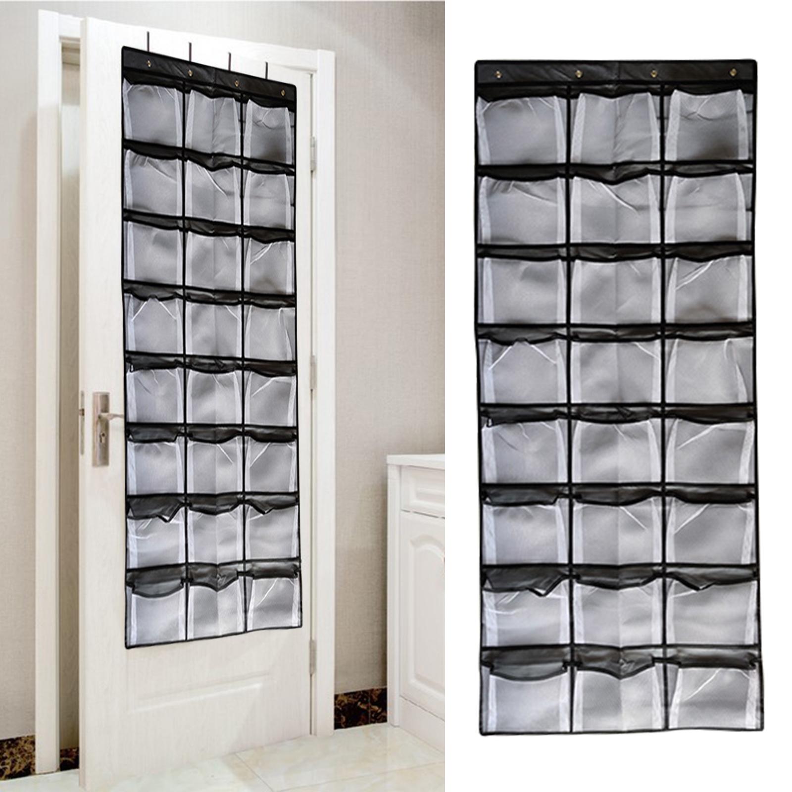 Over The Door Shoe Organizer Rack Folding Multifunctional Bedroom Closet Style C