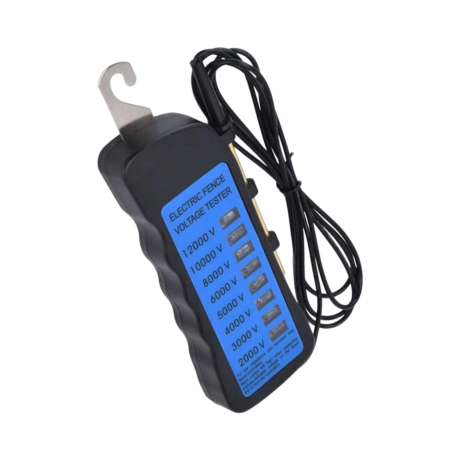 Electric Fence Voltage Tester Measuring Voltage Fence Tester Voltmeter 12KV