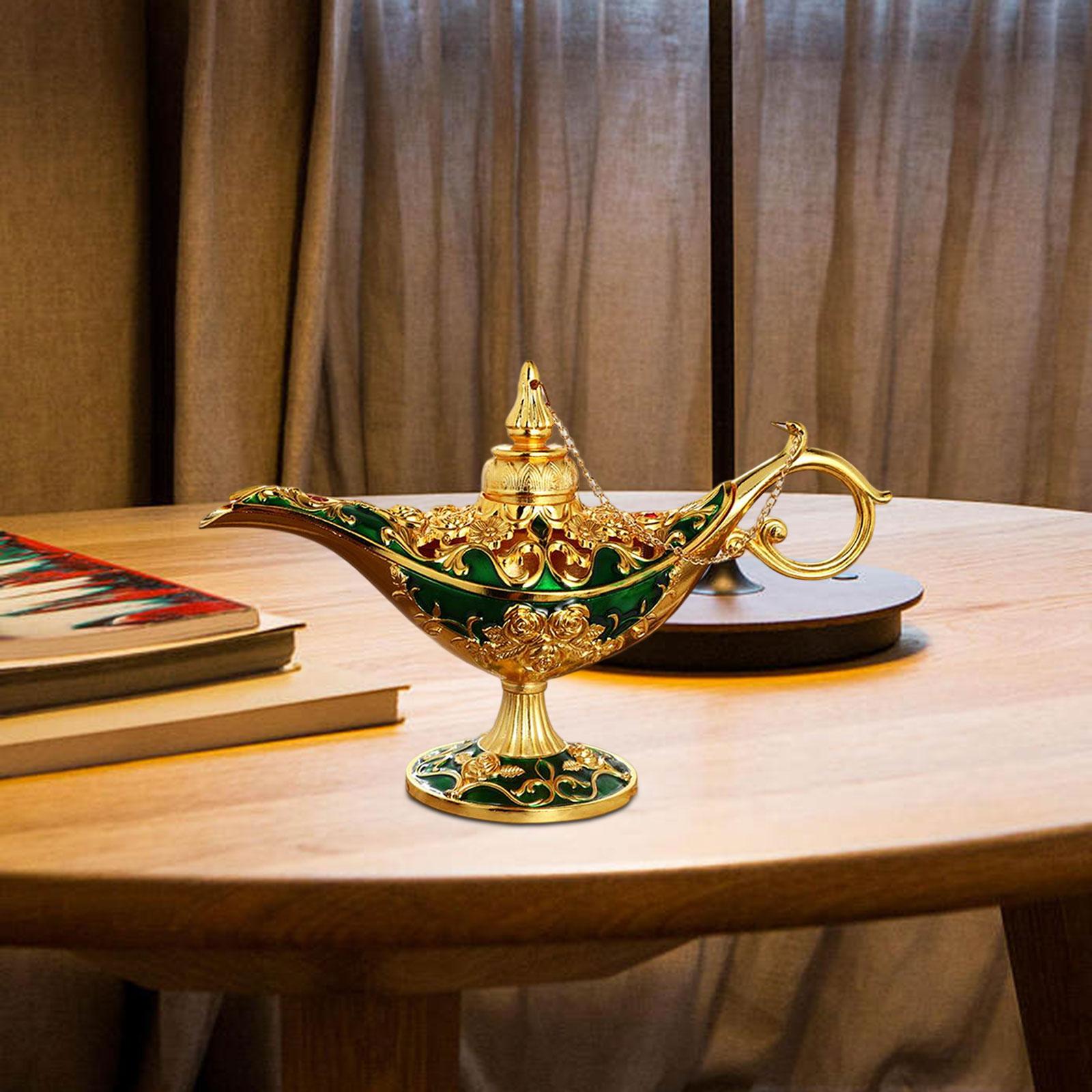 Figurines Multipurpose Luxury for Coffee Table Shop Window Bookshelf Green