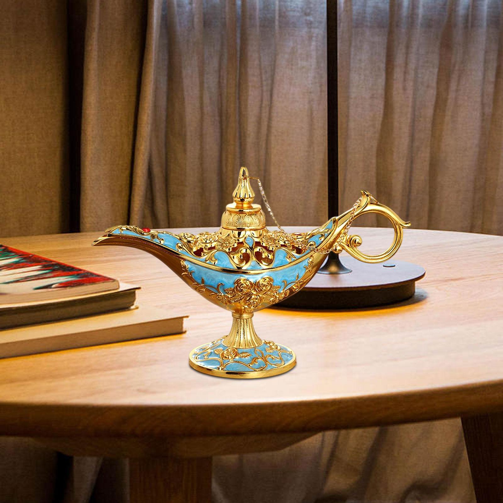 Figurines Multipurpose Luxury for Coffee Table Shop Window Bookshelf Sky Blue