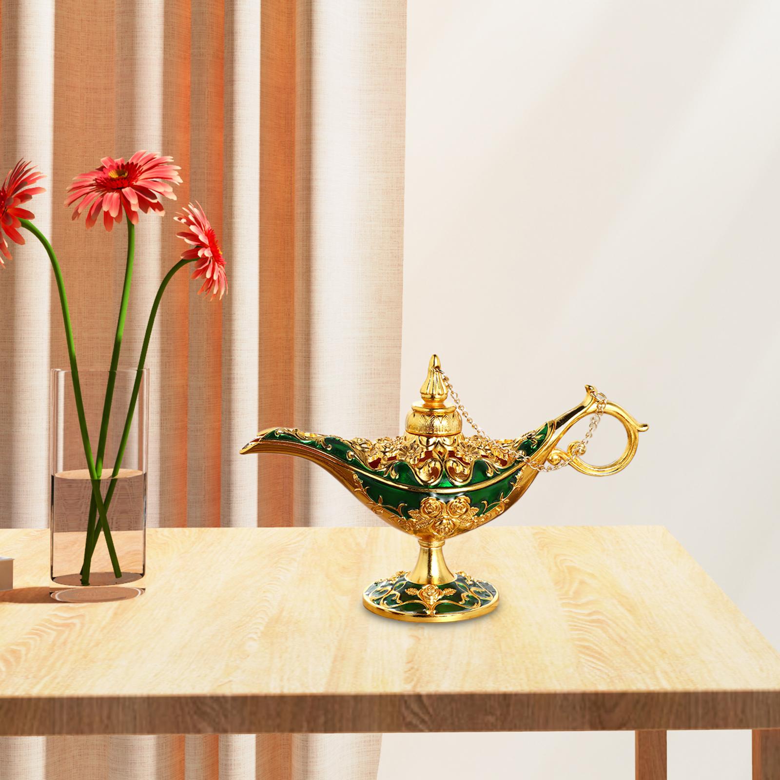 Lights Sculpture Scene Layout Props Decoration for Living Room Hallway Green