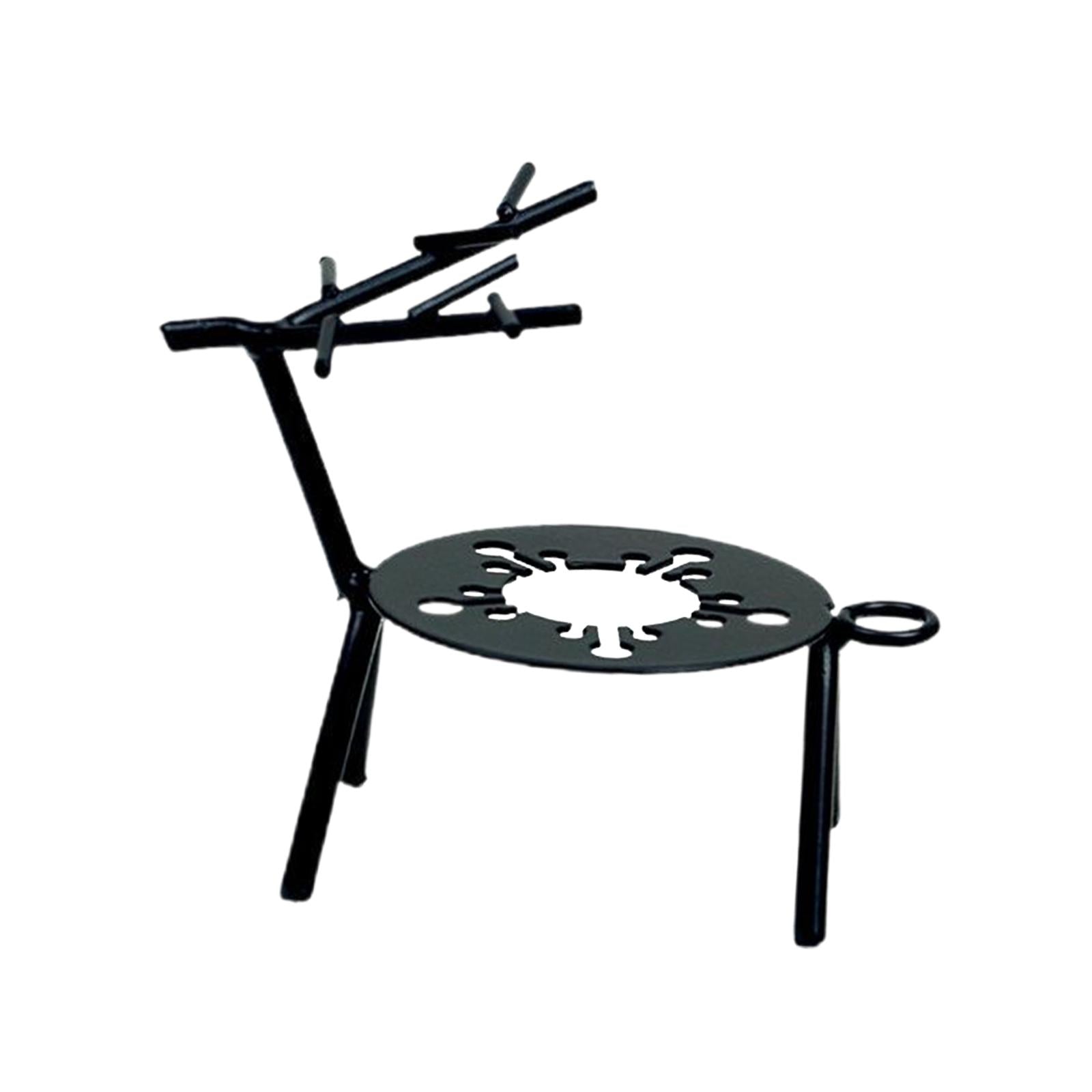 Metal Reindeer Tealight Candle Holders Durable Rustic Finish Accessories