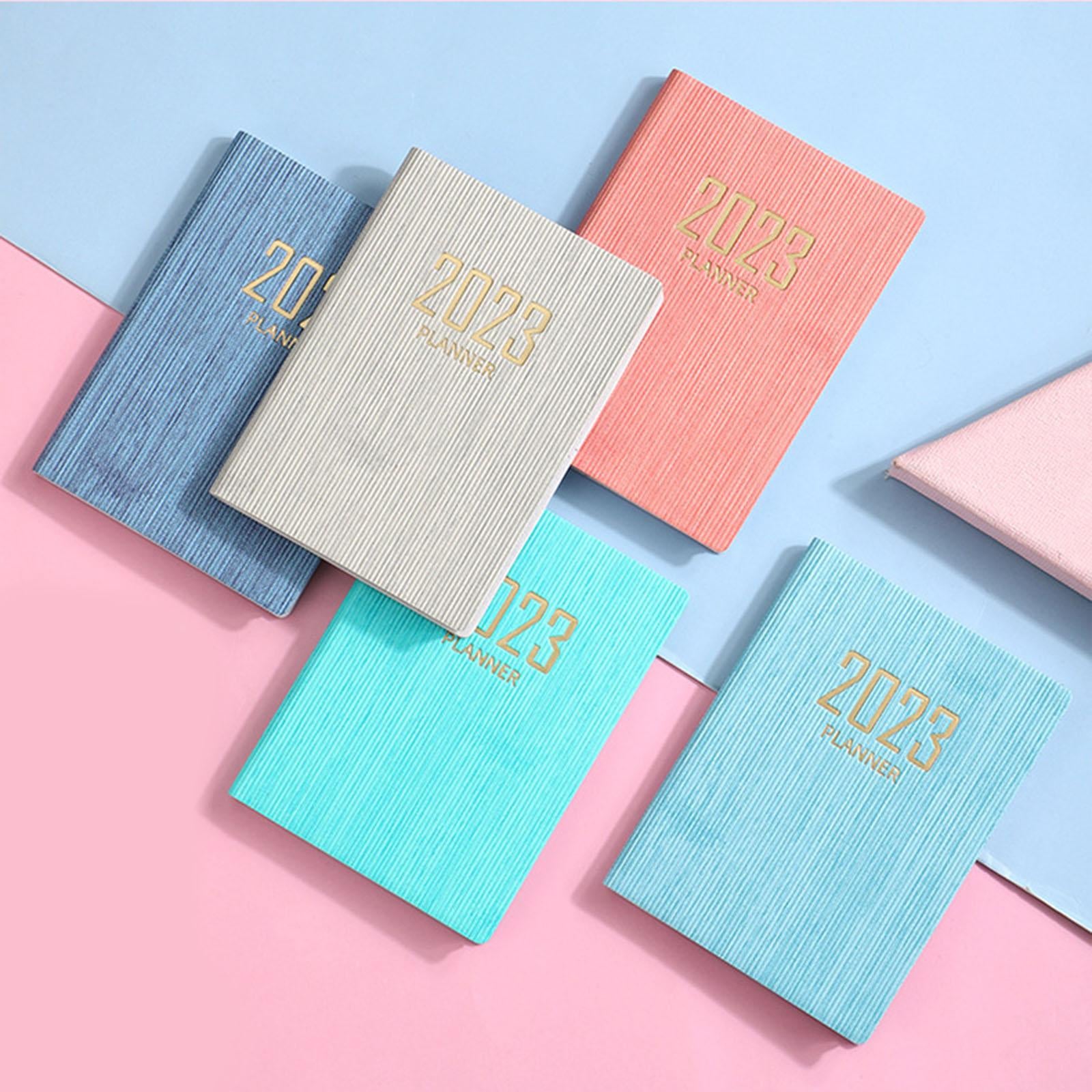 Monthly Planner 2023 Journal A7 Notebook Planner Notepads Project Planning Blue
