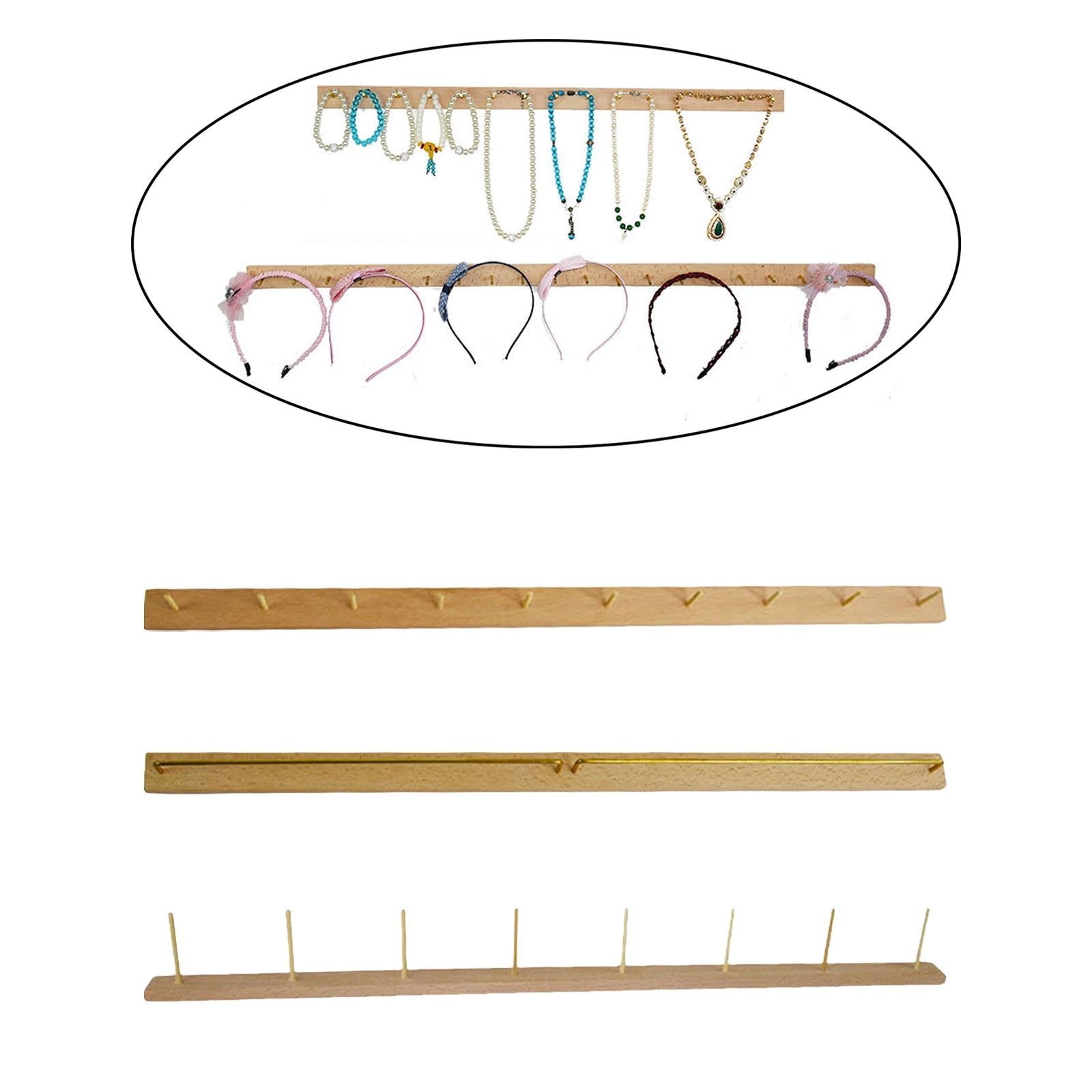 Jewelry Display Stand Multipurpose Organizer Storage for Jewelry Store Rings 10pcs Hook