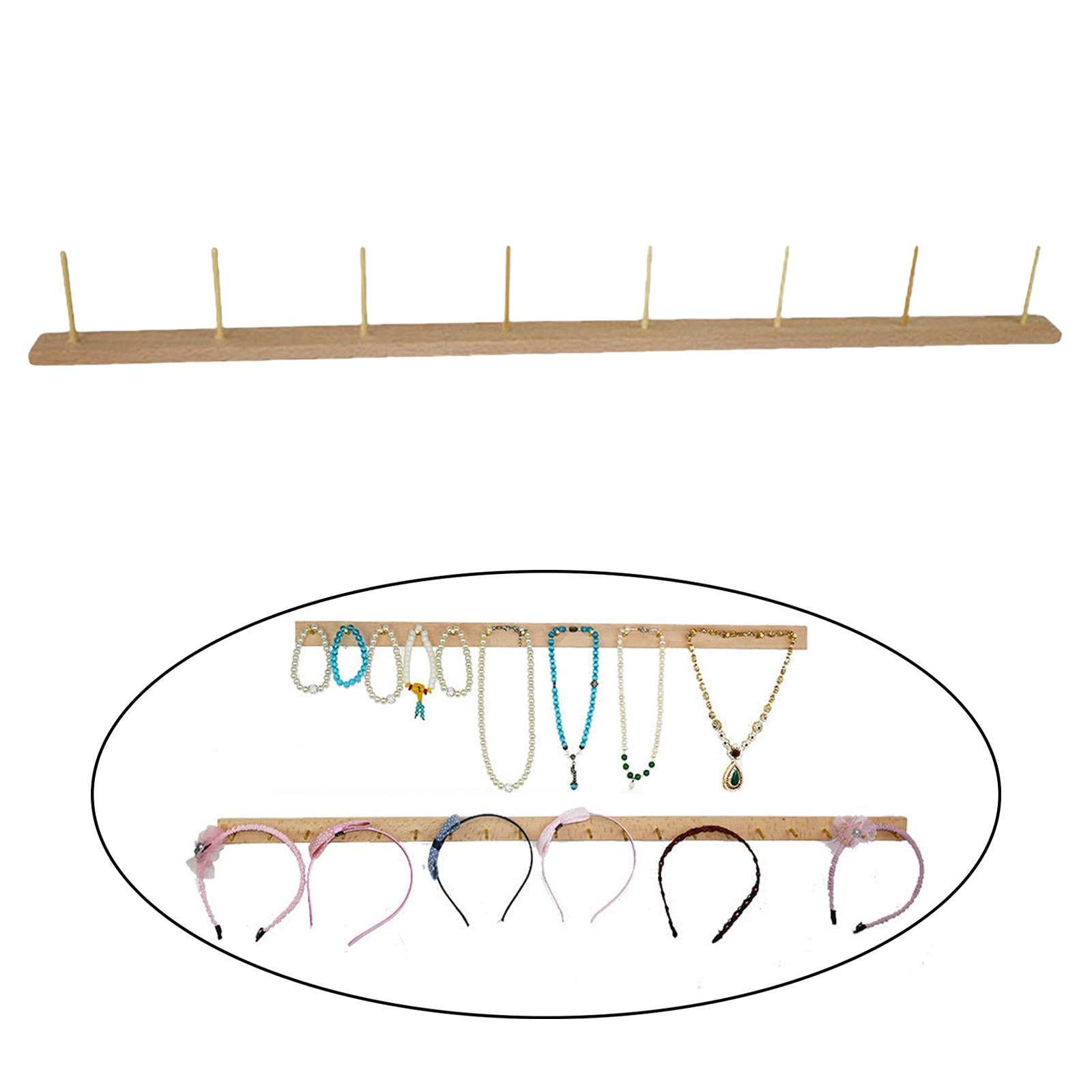 Jewelry Display Stand Multipurpose Organizer Storage for Jewelry Store Rings 8pcs Hook