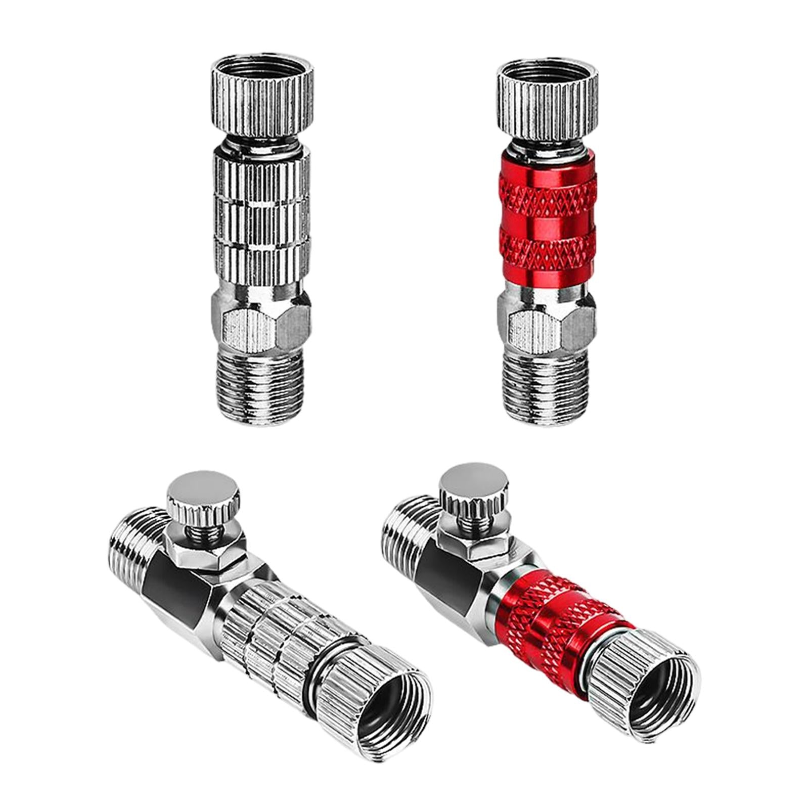 Coupling Adapter Airbrush Quick Connecter Professional for Fitting Connector Adjustable Argent