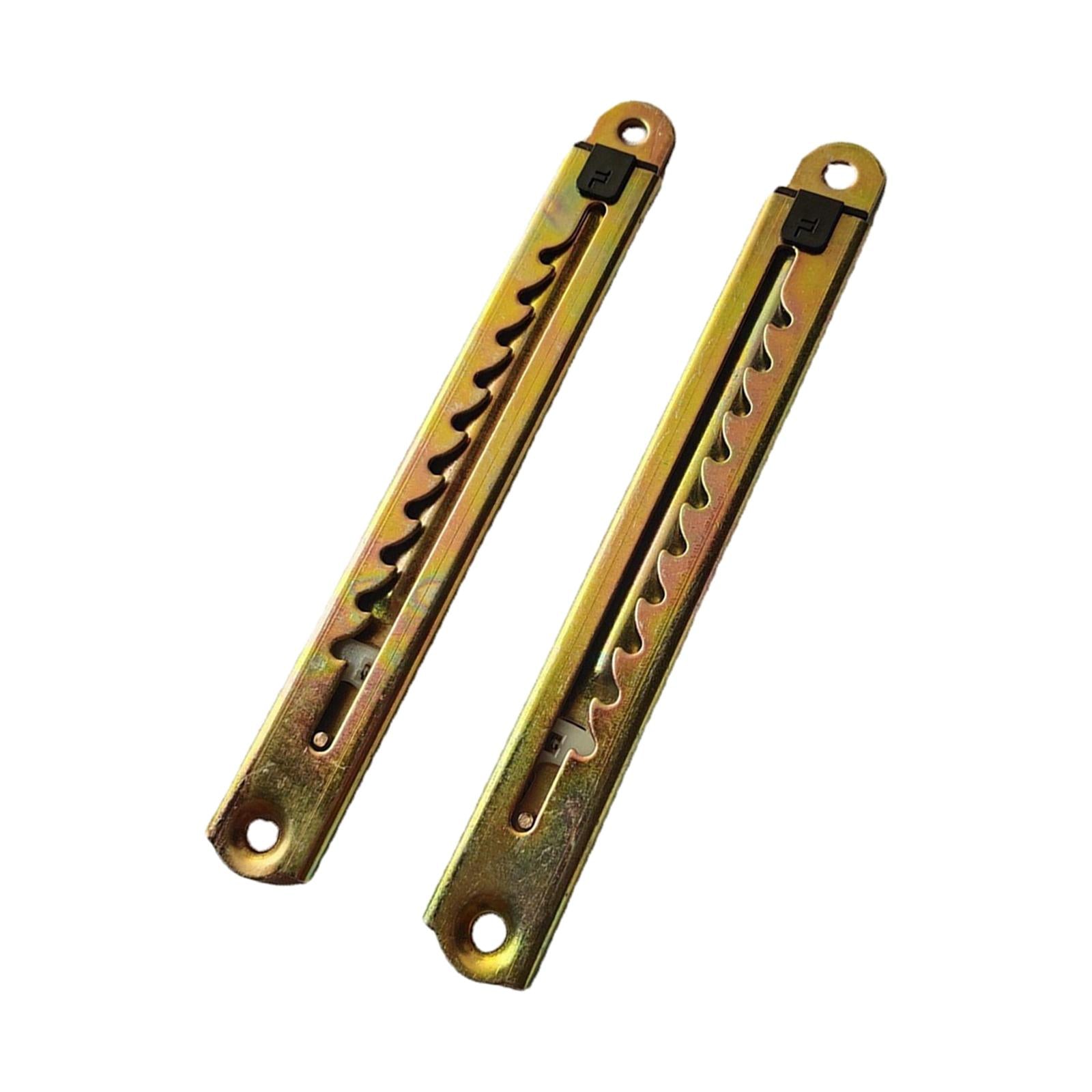 2Pcs Adjustable Lift Hinges Lift Up Support for Bed Furniture Accessory