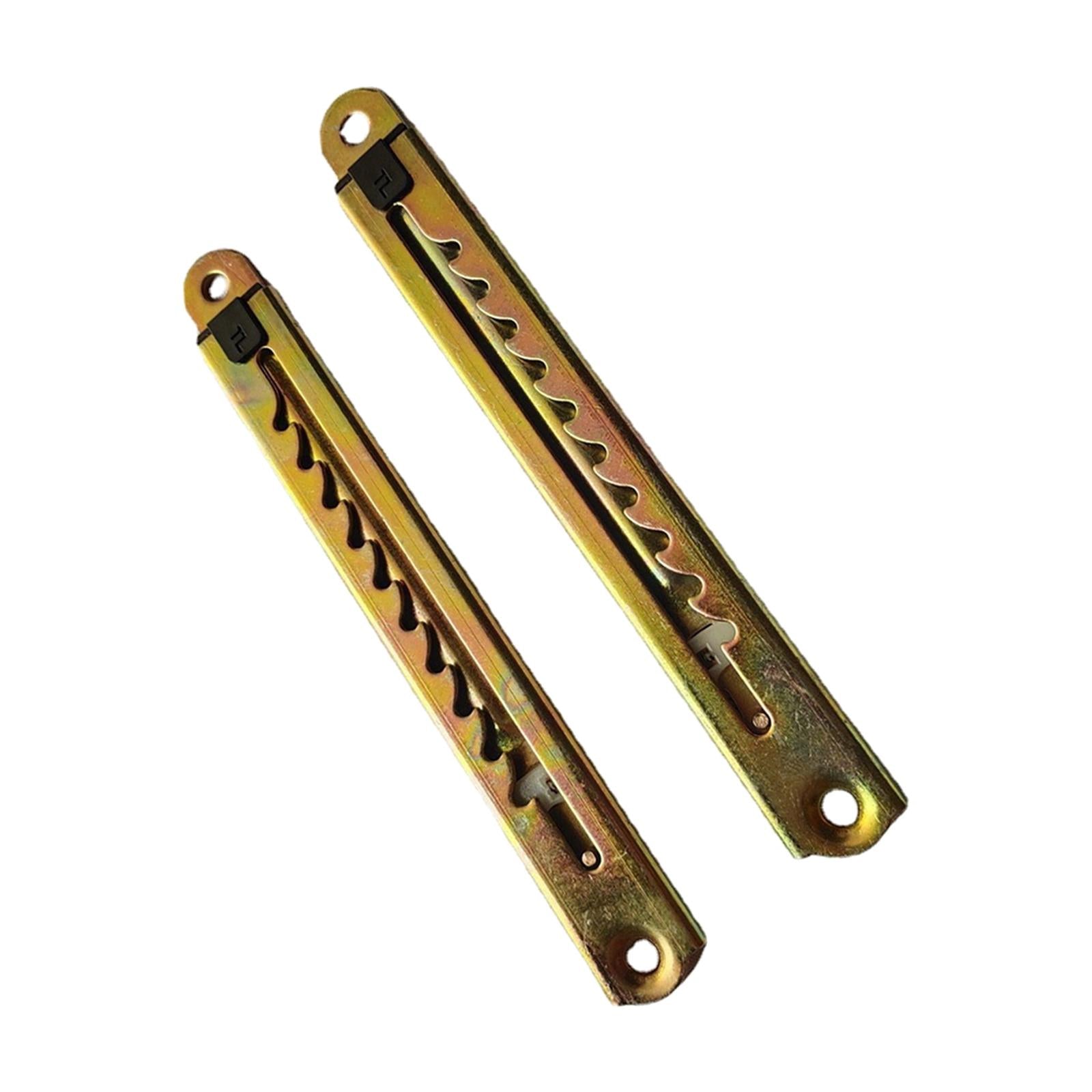 2Pcs Adjustable Lift Hinges Lift Up Support for Bed Furniture Accessory