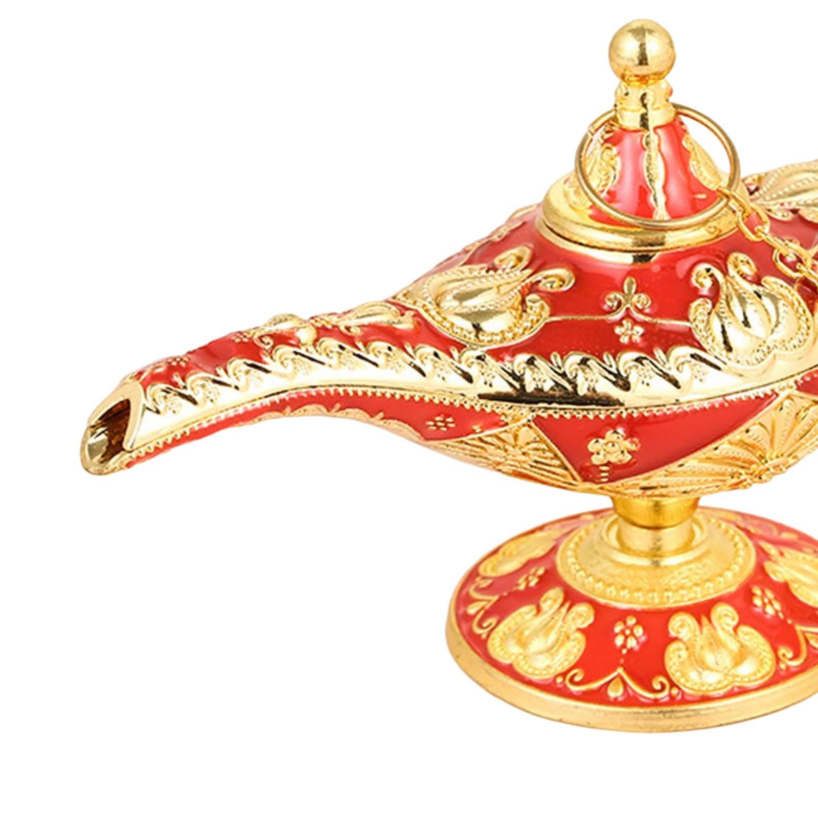 Classic Lamp Oil Lamp Prop Wishing Light for Wedding Home Red