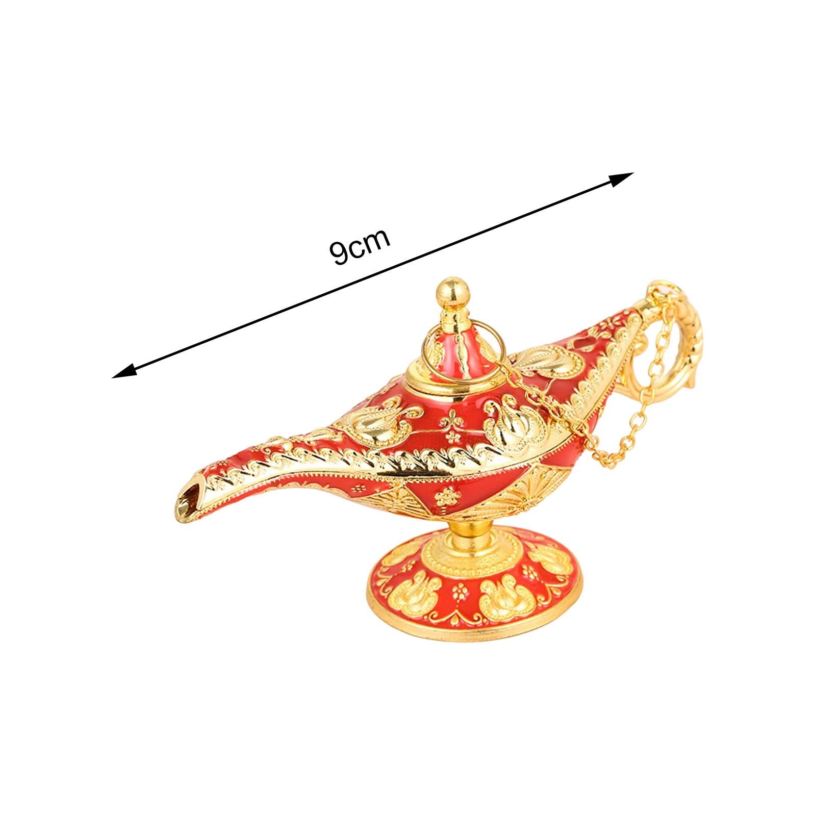 Classic Lamp Oil Lamp Prop Wishing Light for Wedding Home Red