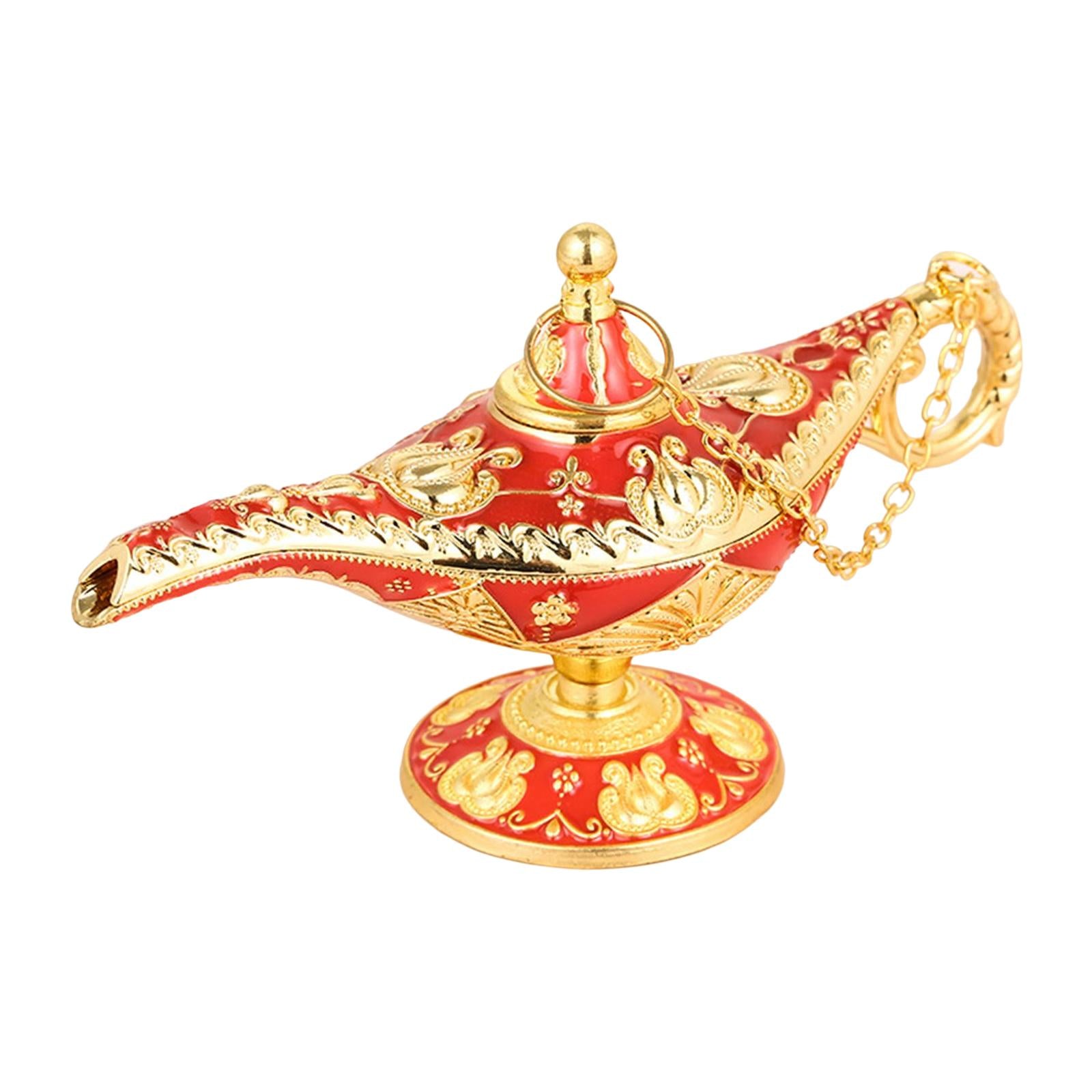 Classic Lamp Oil Lamp Prop Wishing Light for Wedding Home Red
