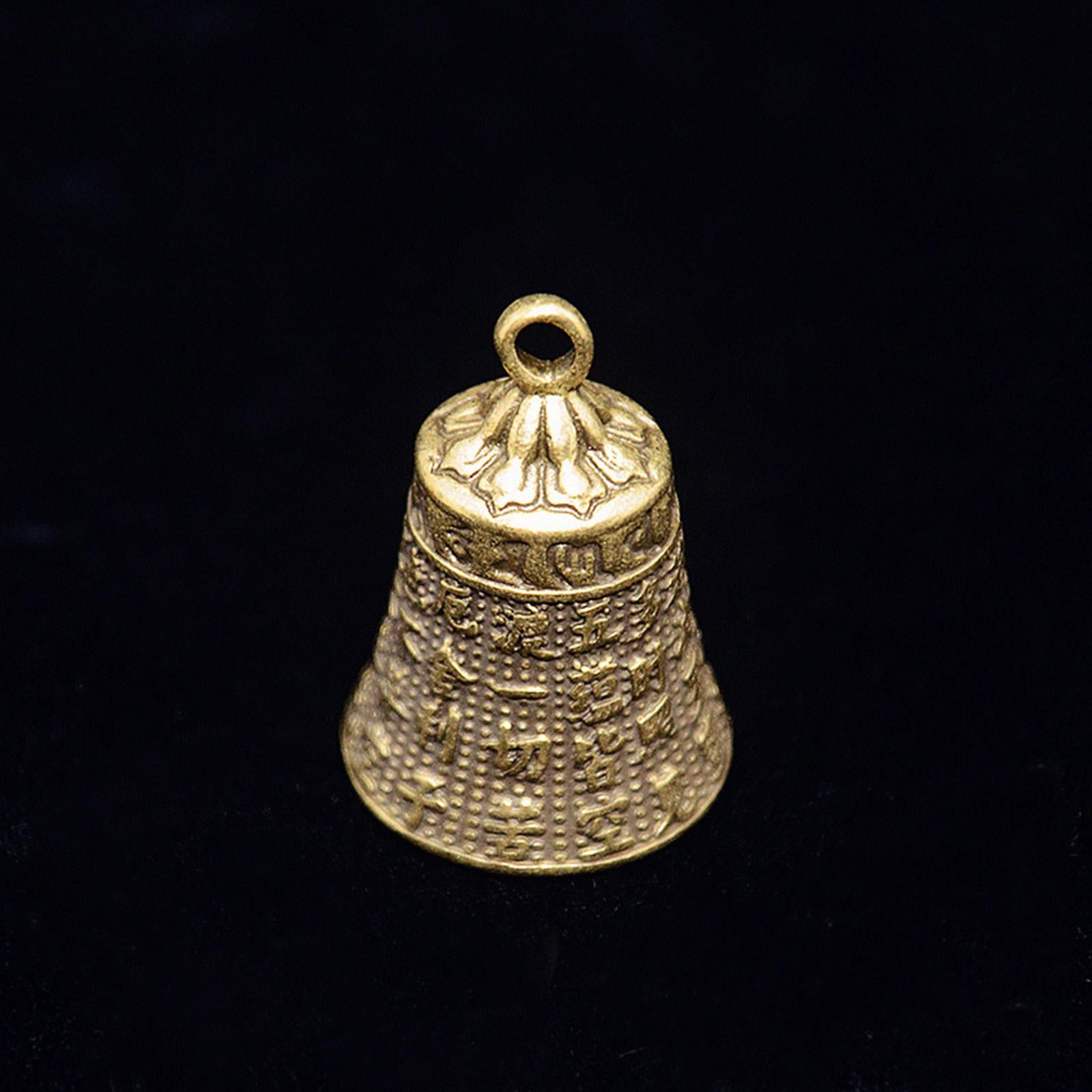 Small Copper Keys Chains Pendant Lucky for Porch Outdoor Decoration