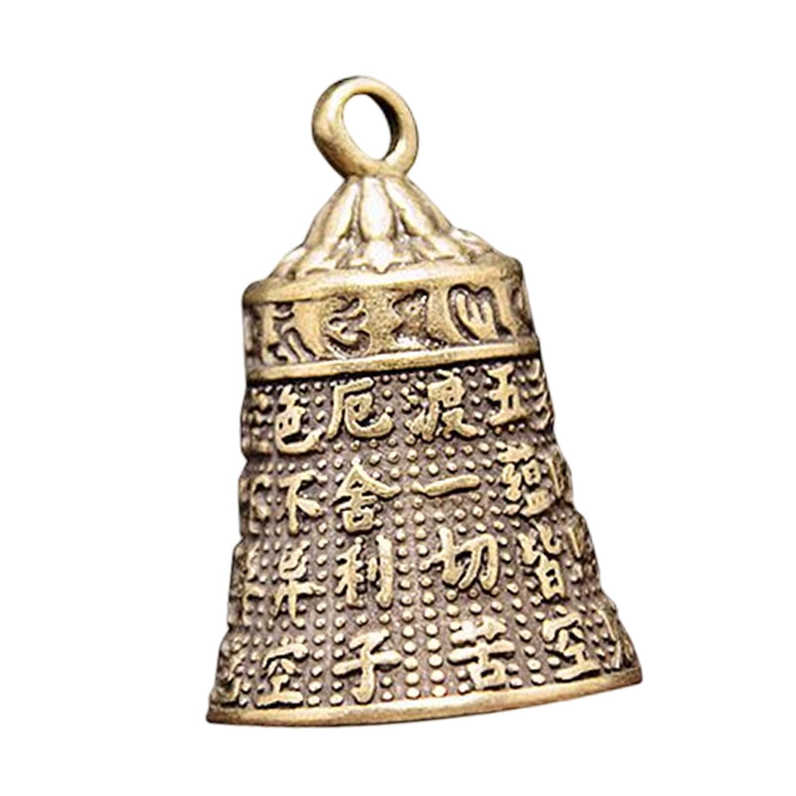 Small Copper Keys Chains Pendant Lucky for Porch Outdoor Decoration