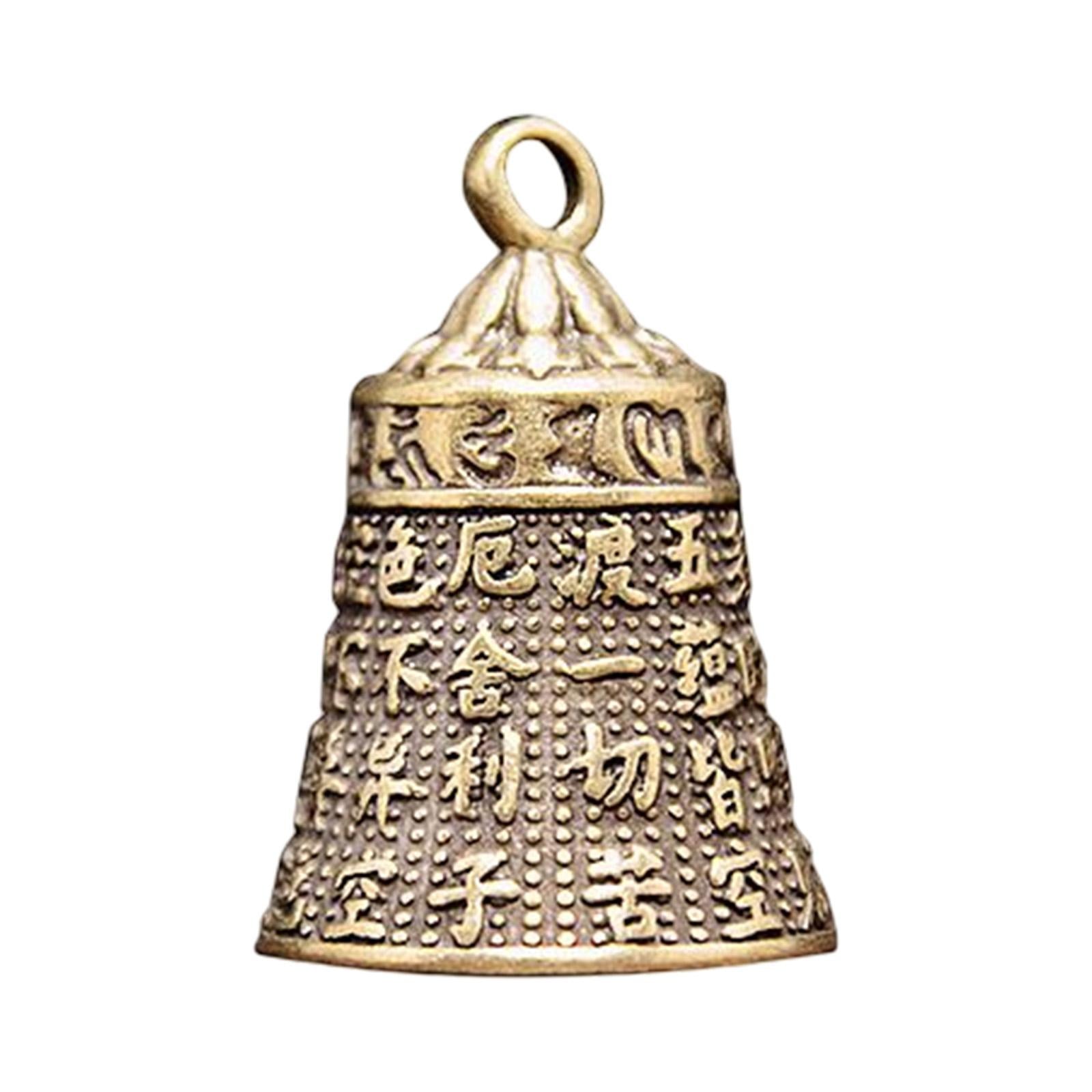 Small Copper Keys Chains Pendant Lucky for Porch Outdoor Decoration