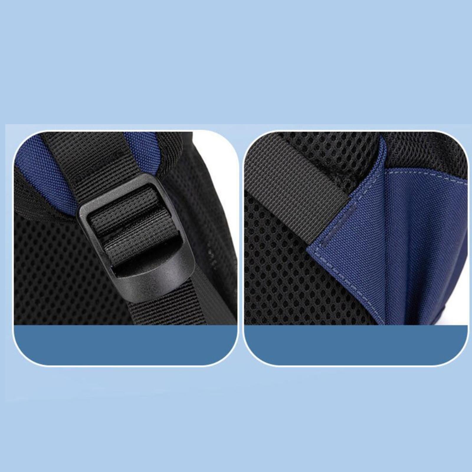 Astronaut Children's Backpack Cute Adjustable Shoulder Strap for Hiking Small Black