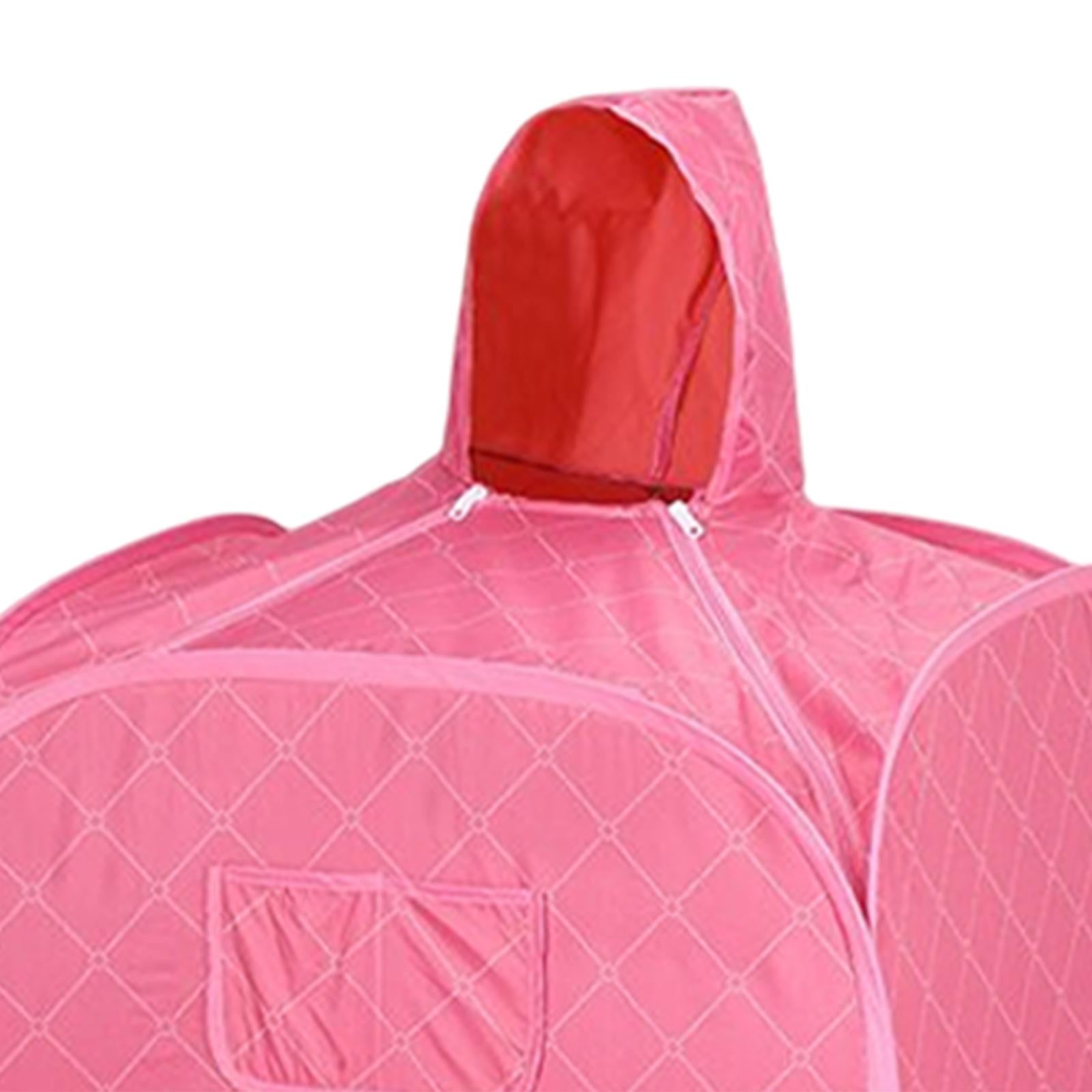 Foldable Steam Sauna Personal Sauna Tents SPA Saunas for Salon Household SPA Pink