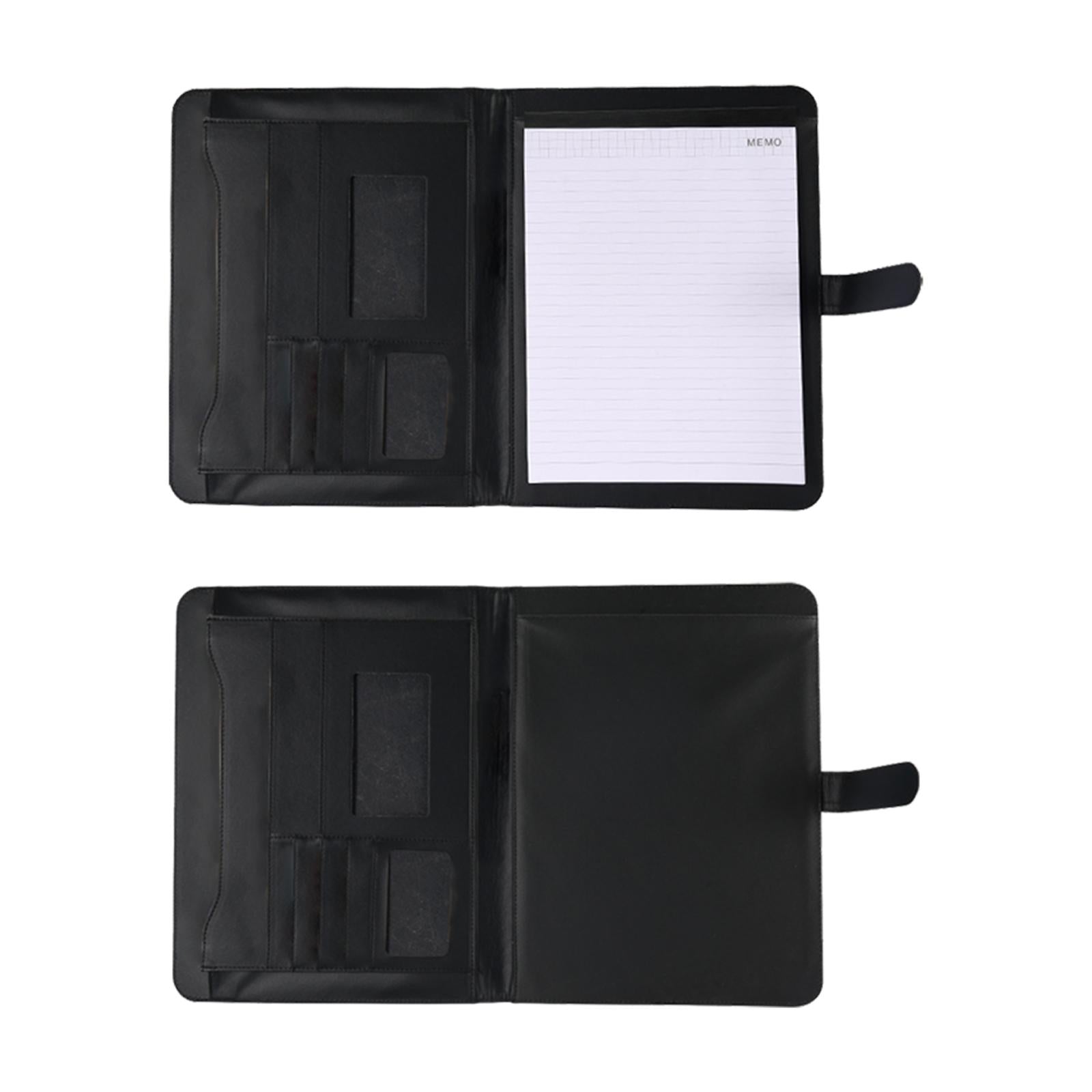 File Folder Document Organizer A4 Writing Case for Conference Interview with notes