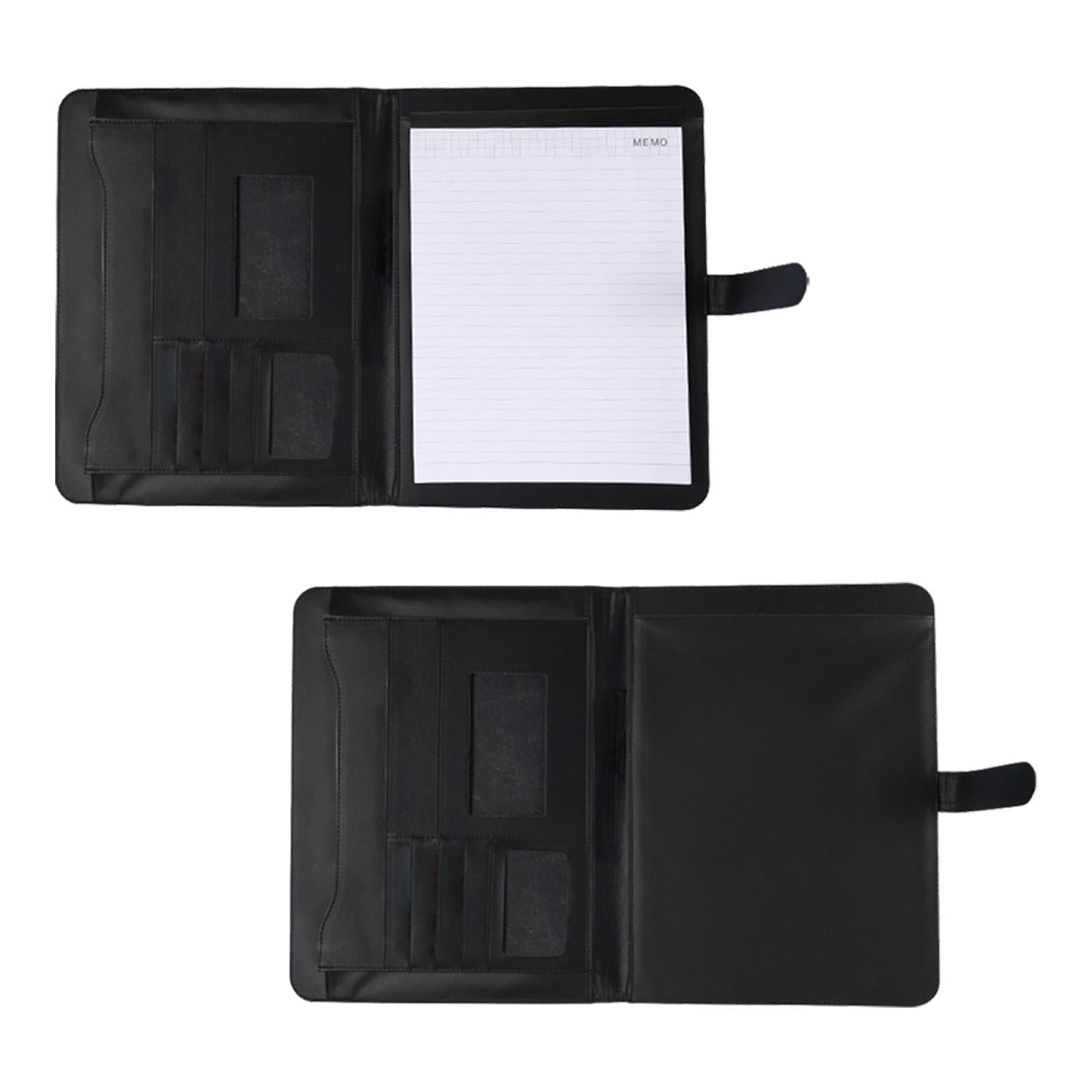 File Folder Document Organizer A4 Writing Case for Conference Interview with notes