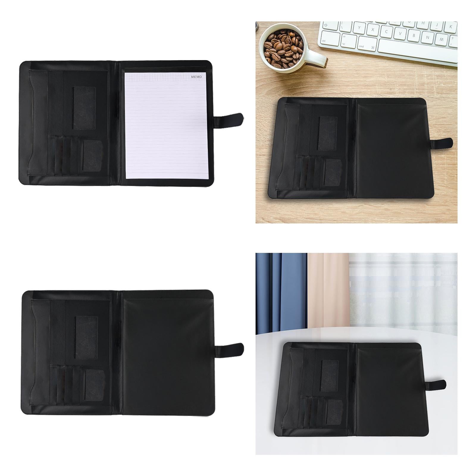 File Folder Document Organizer A4 Writing Case for Conference Interview with notes