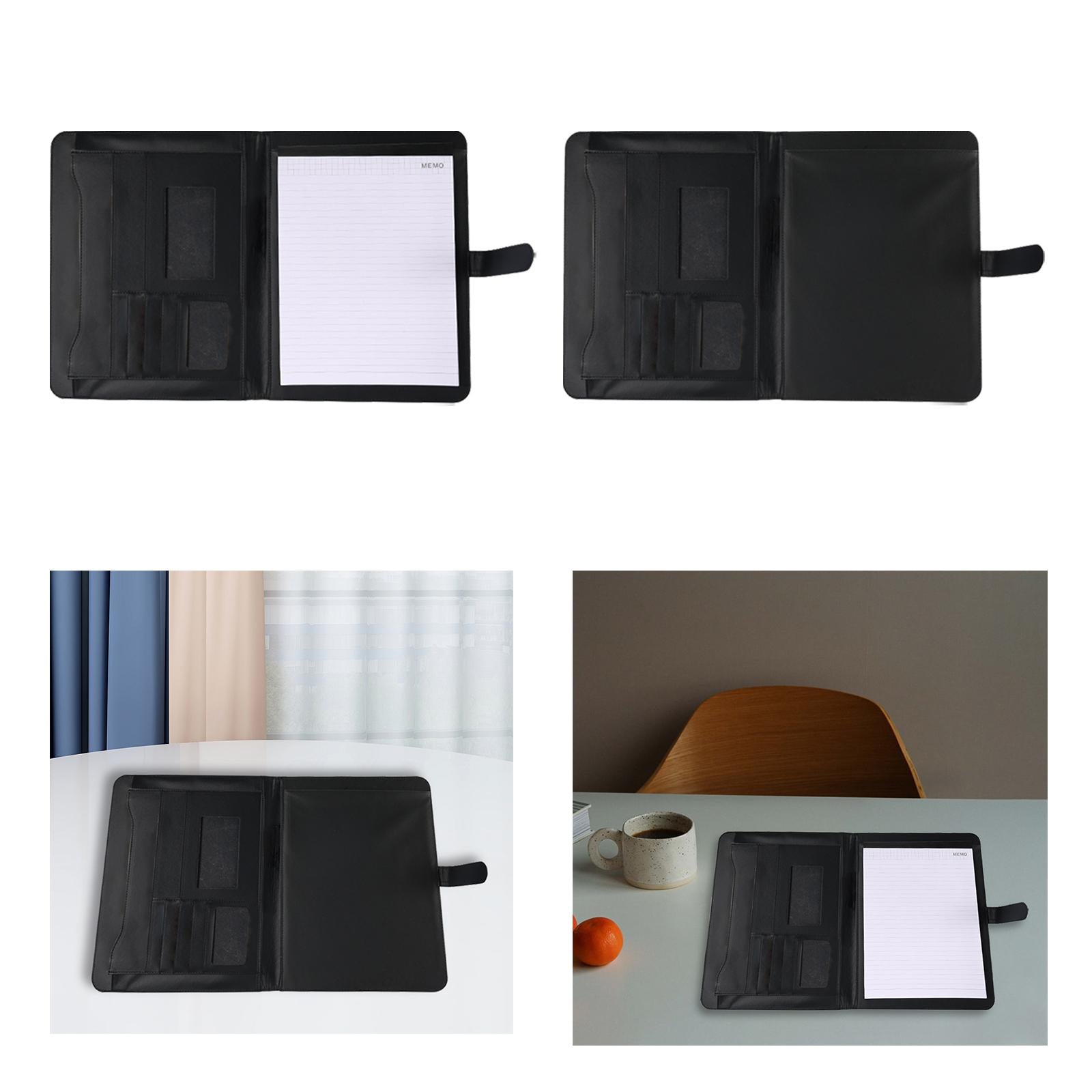 File Folder Document Organizer A4 Writing Case for Conference Interview with notes