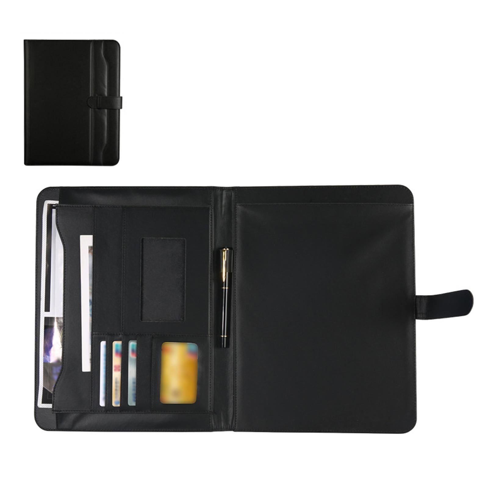 File Folder Document Organizer A4 Writing Case for Conference Interview without notes