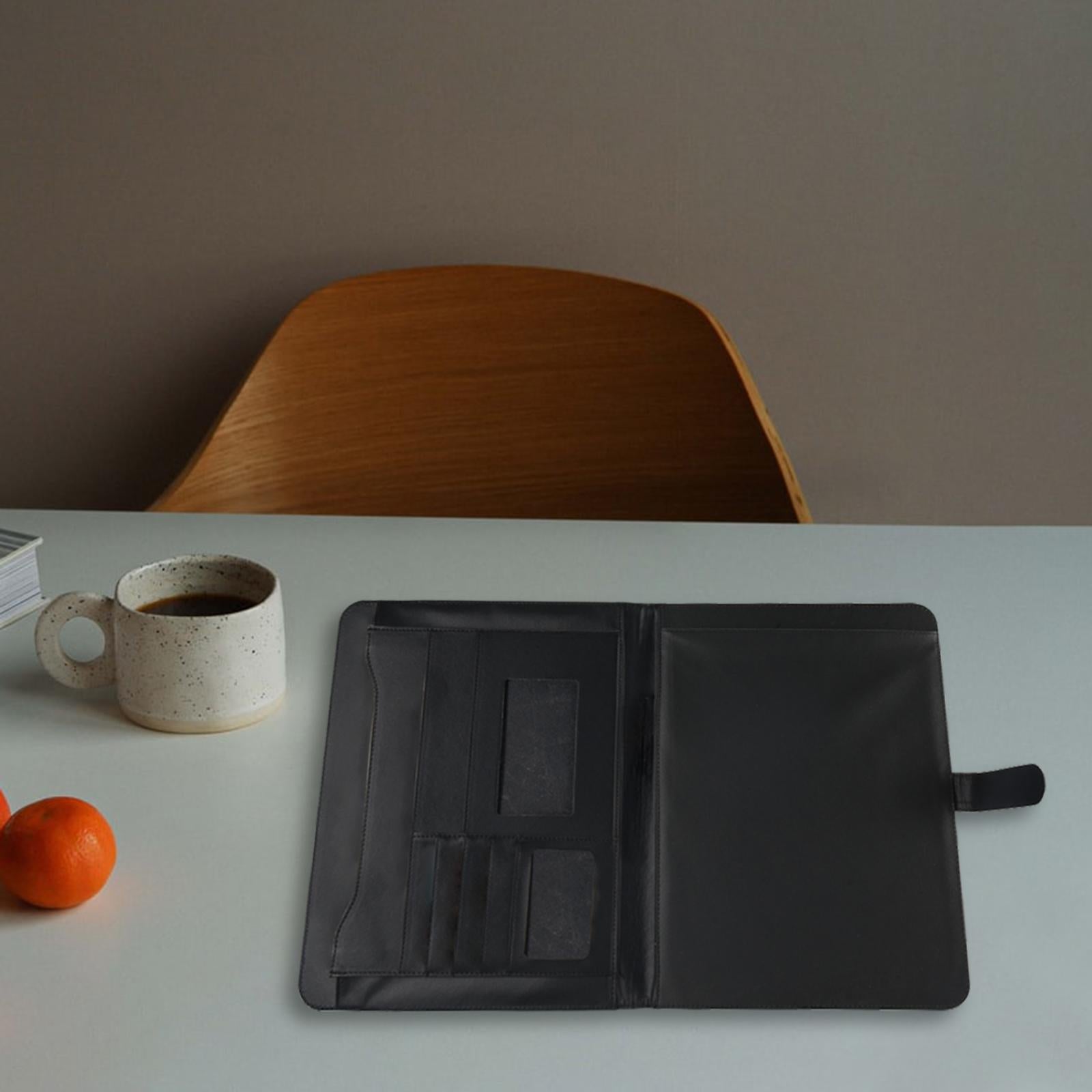 File Folder Document Organizer A4 Writing Case for Conference Interview without notes