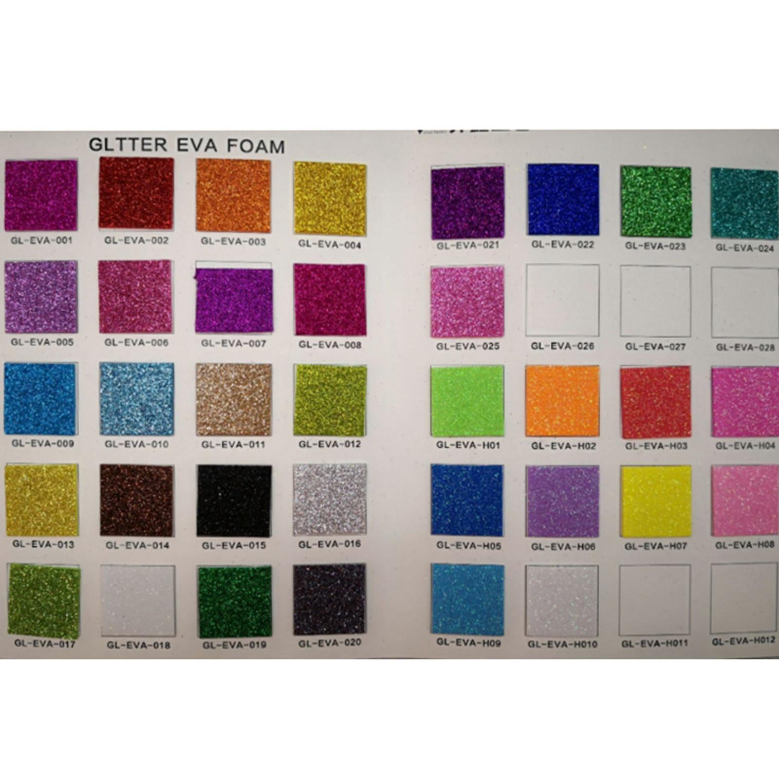 10Pcs Craft Foam Sheets Glitter DIY for Toys Christmas Cards Kindergarten B