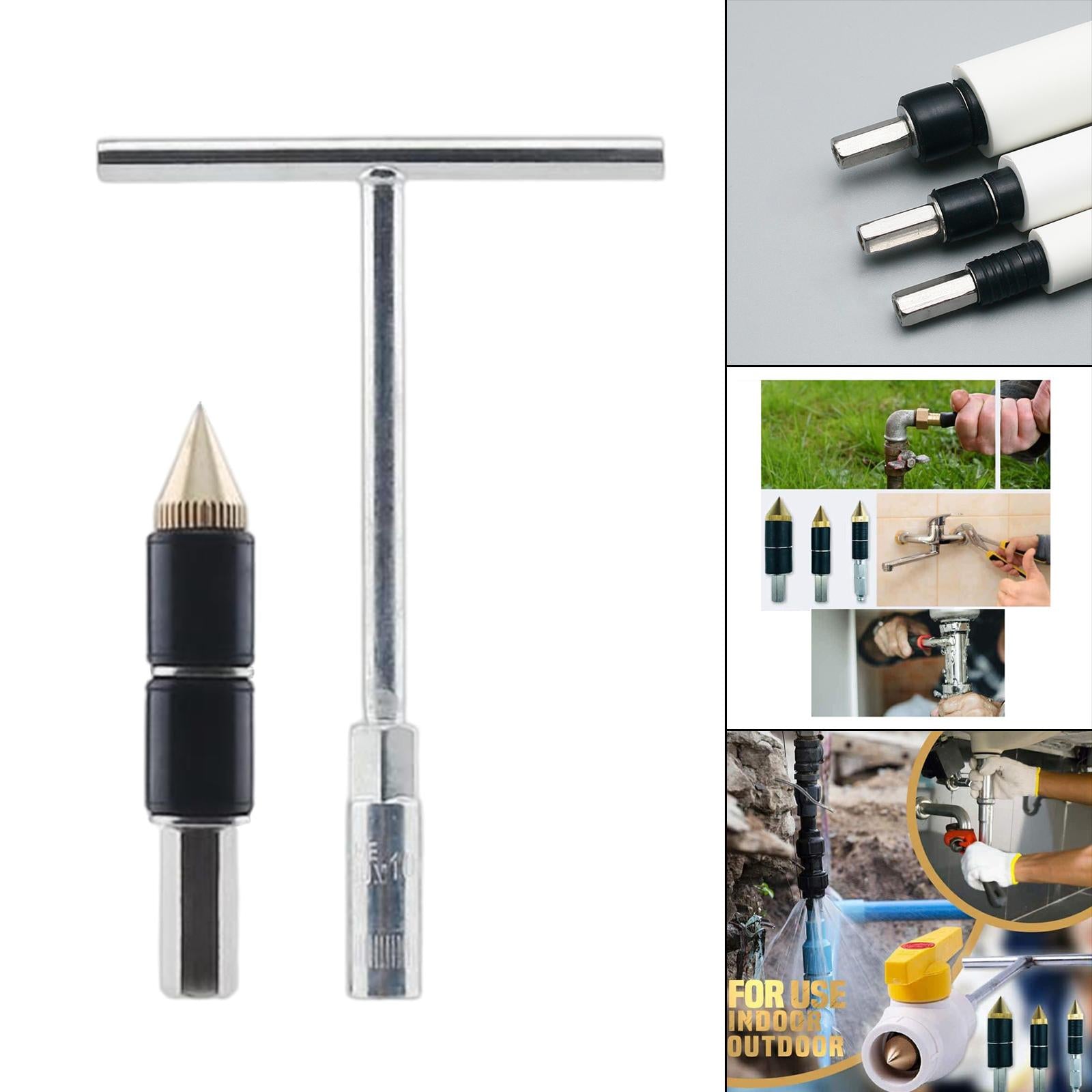 Hot-Melt Water Stop Pins Stainless Steel for Sink Counter Plugging Washroom 0.75inch