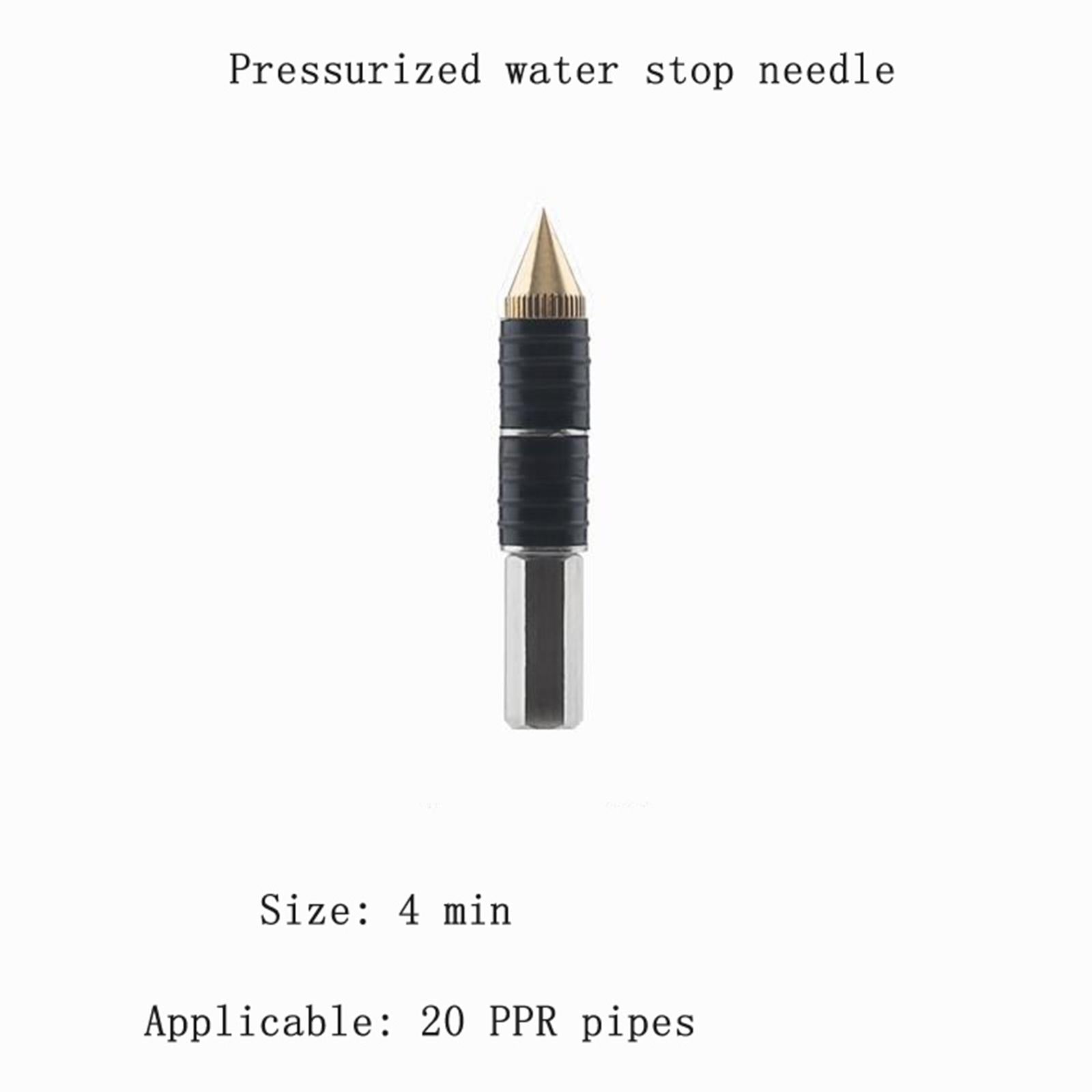 Hot-Melt Water Stop Pins Stainless Steel for Sink Counter Plugging Washroom 3 Pieces Set