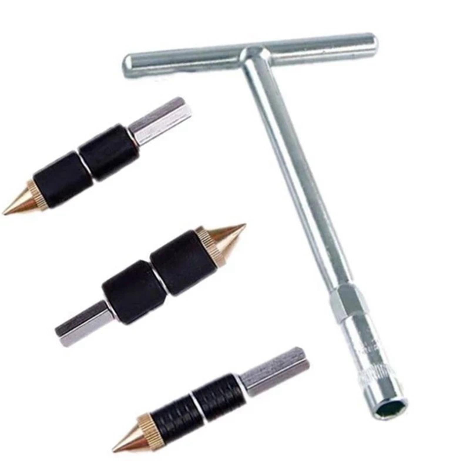 Hot-Melt Water Stop Pins Stainless Steel for Sink Counter Plugging Washroom 3 Pieces Set
