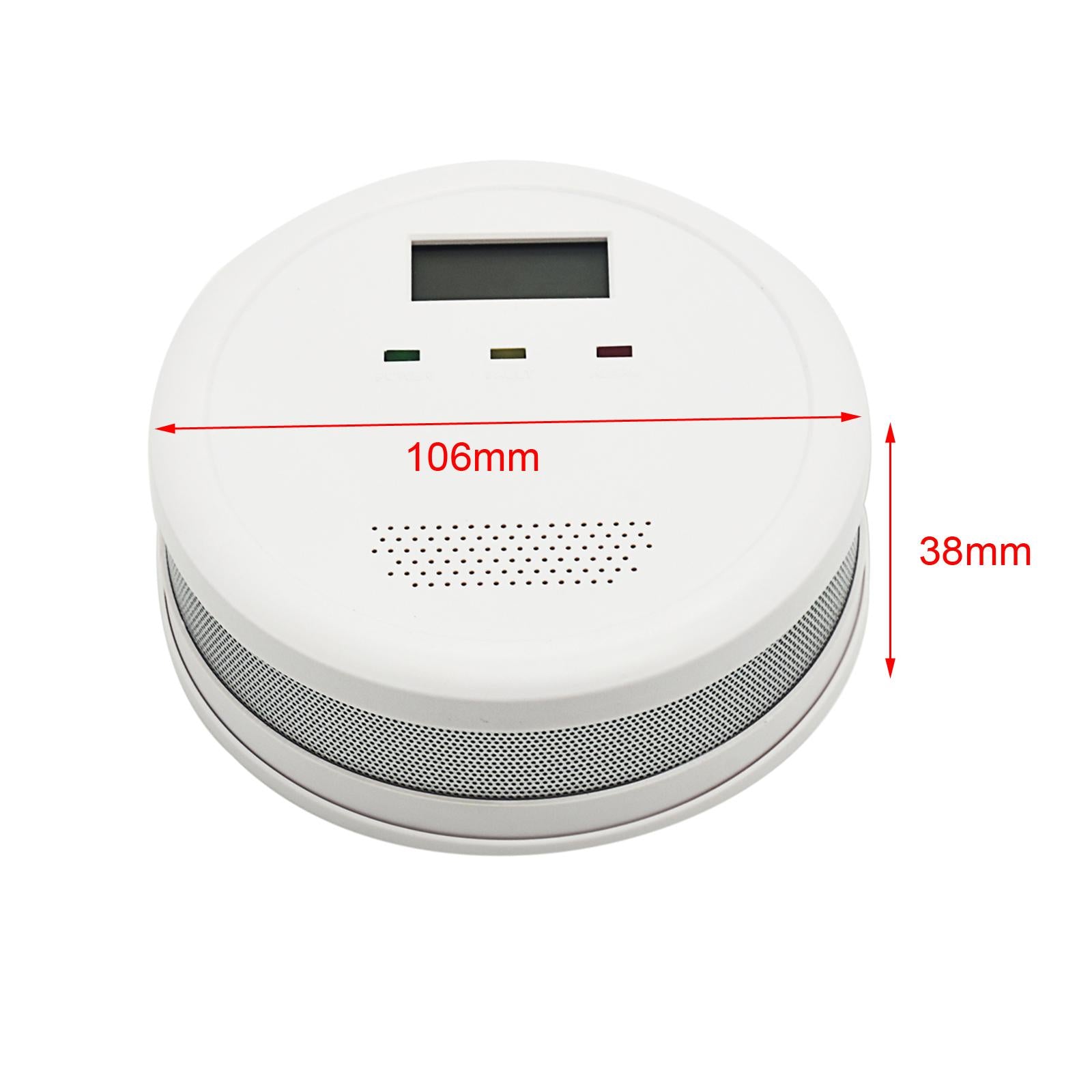 Carbon Monoxide Alarm Detector Household Smart Gas Leak Detector Alert