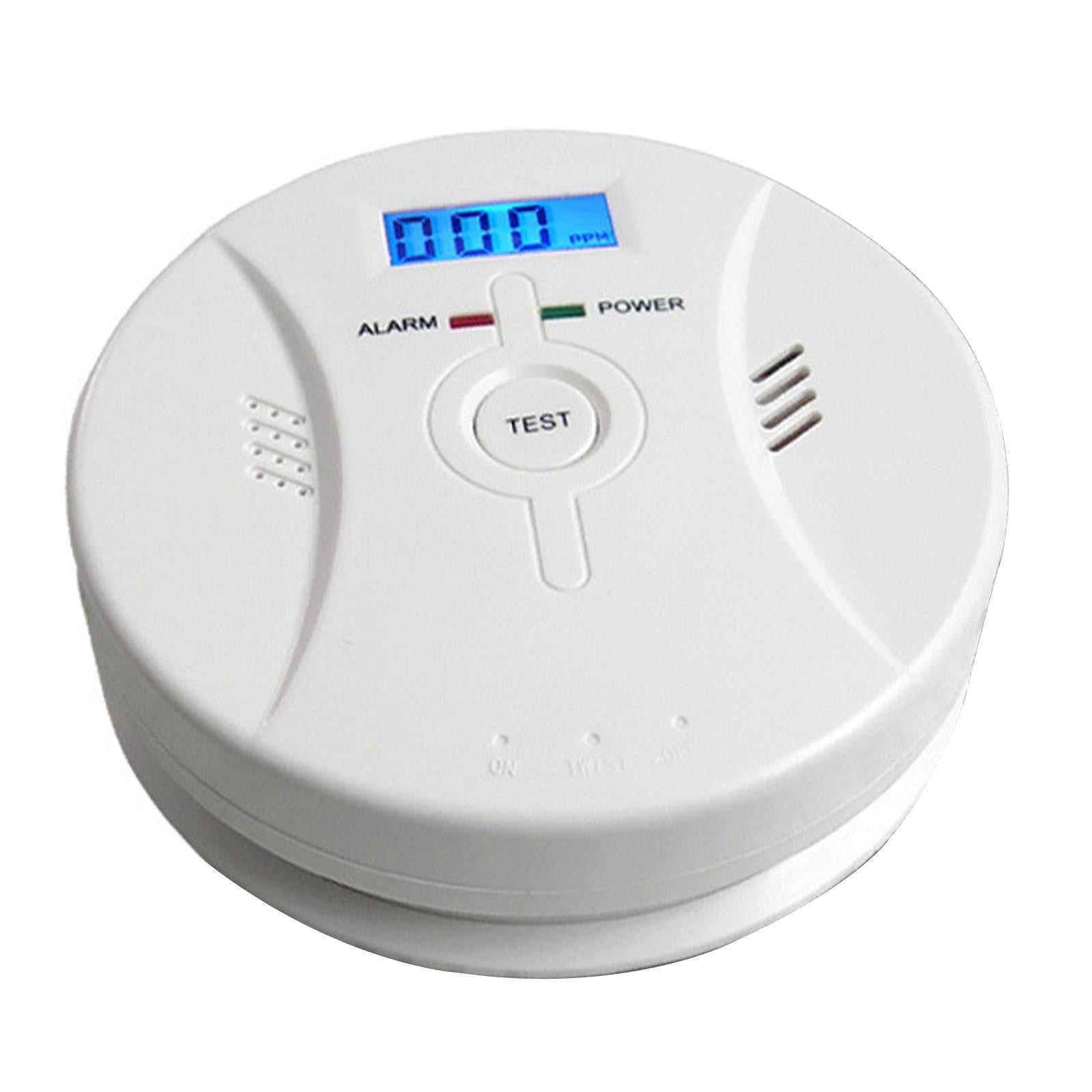Smoke and Carbon Monoxide Detector Alarm Ceiling Mounted for Basement Attics