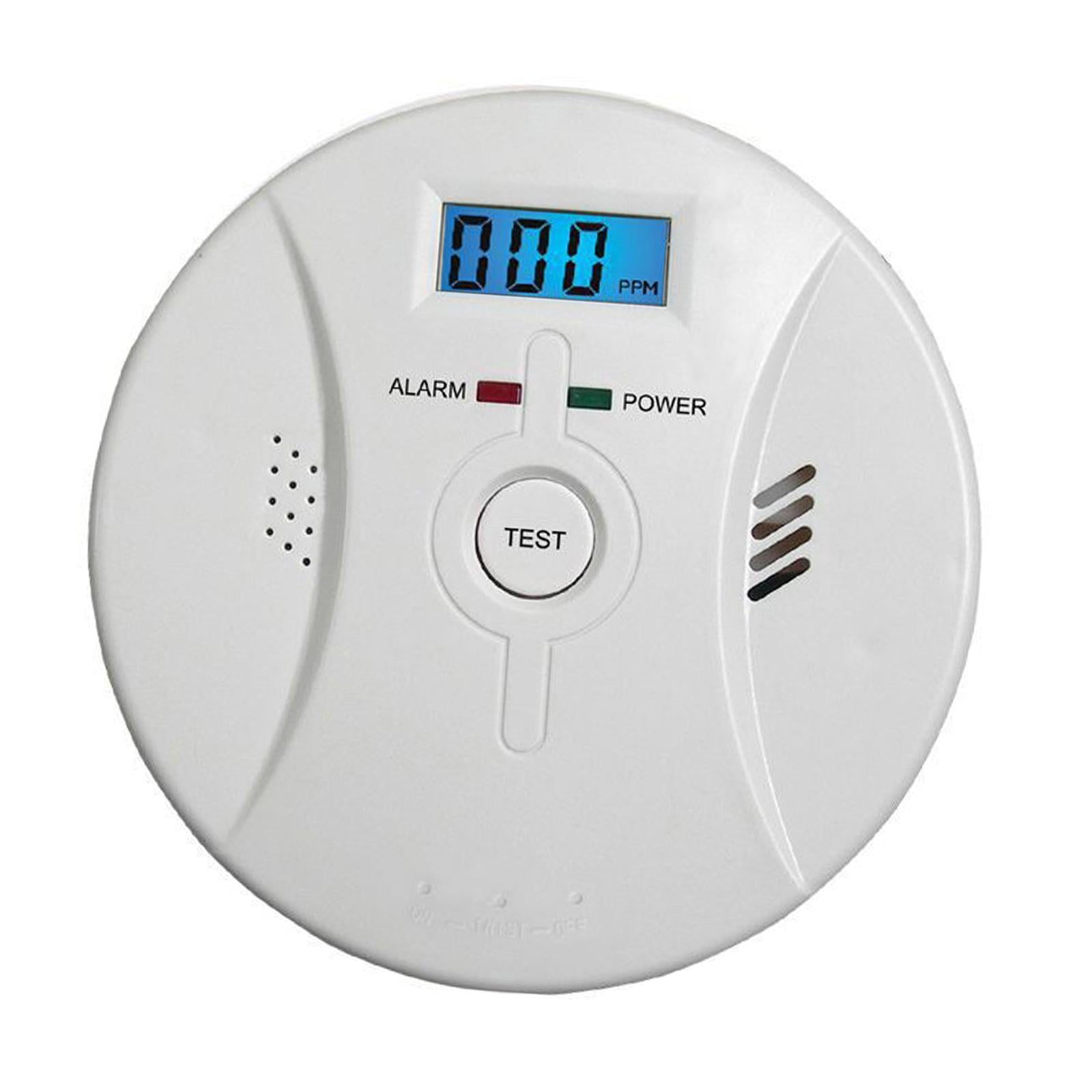 Smoke and Carbon Monoxide Detector Alarm Ceiling Mounted for Basement Attics